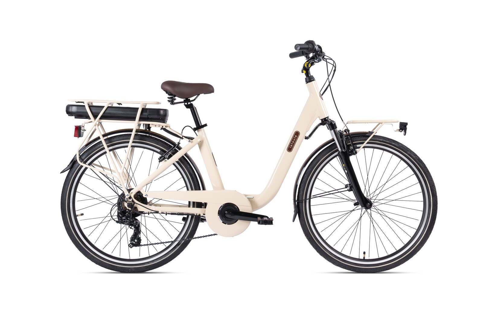 Elektro-Citybike 26 Zoll LETOULE "LaFolie" , Avana Nights