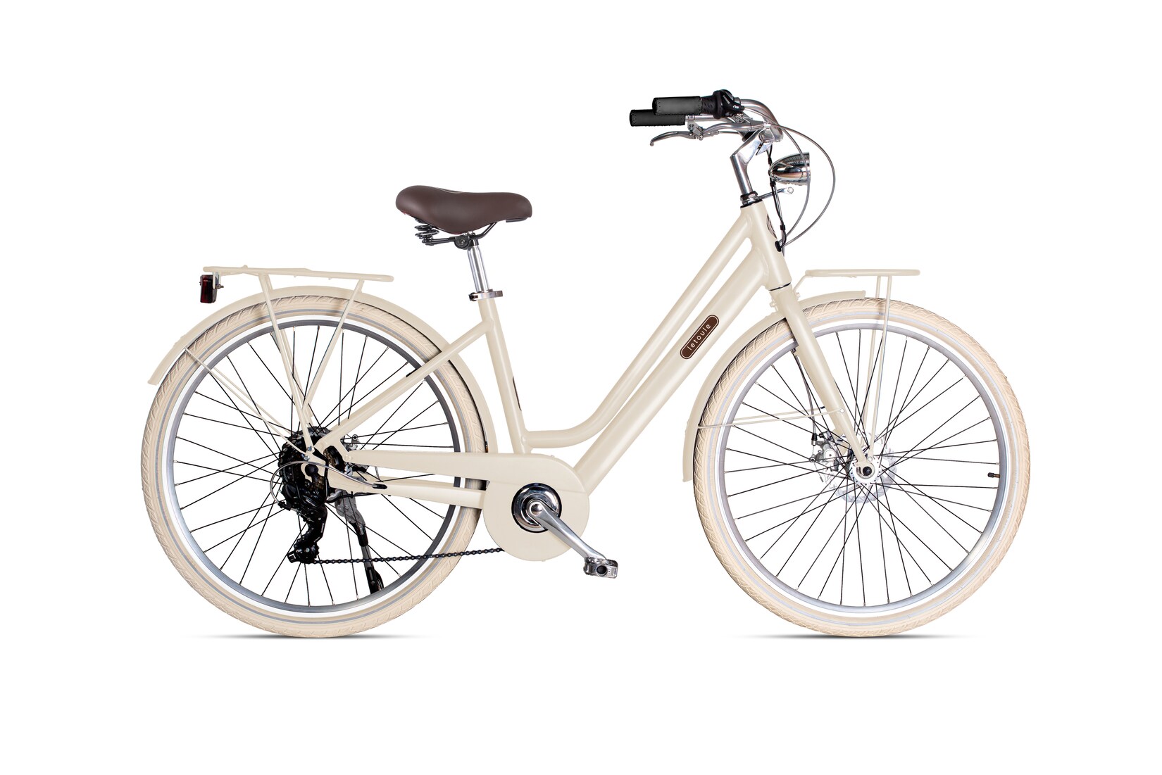 Elektro-Citybike 28 Zoll LETOULE "Modé Hybrid"  Lady,  Avana nights