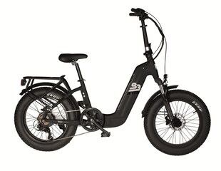 MBM Elektro-Kompaktfahrrad  FAT BIKE N-VER F9.3 20 Zoll black 