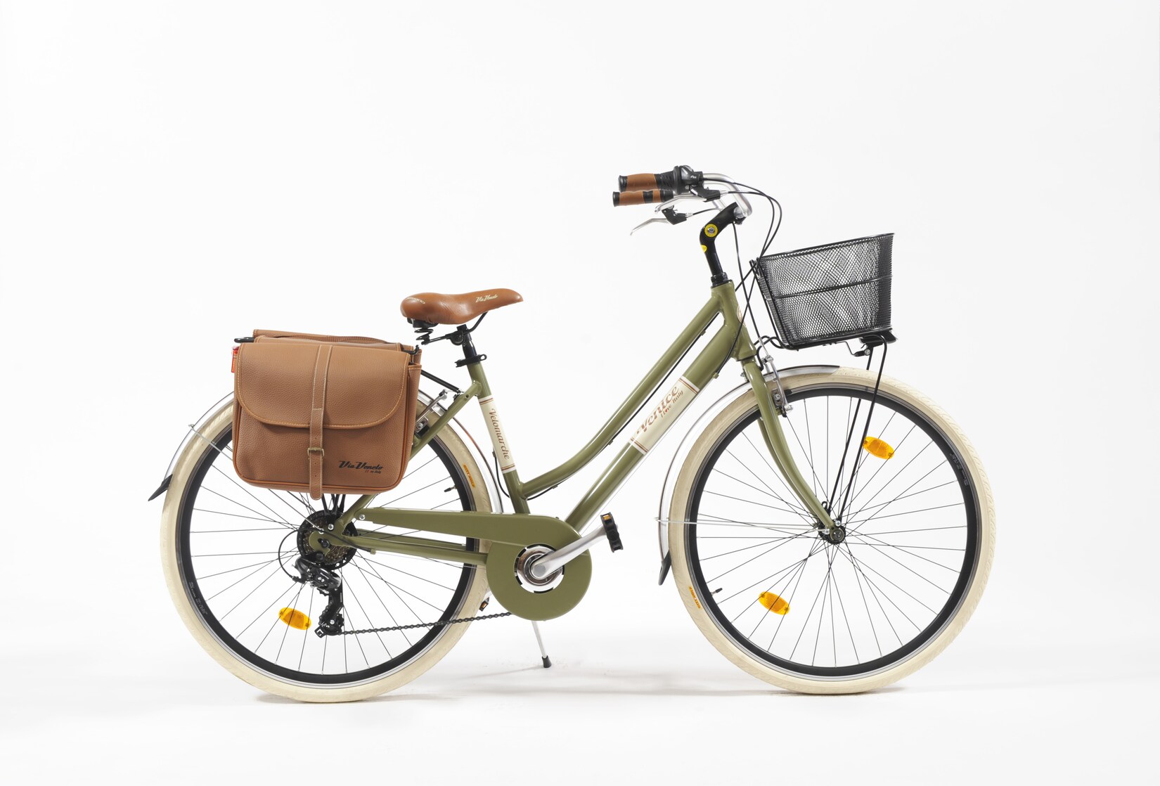 Via Veneto Cityfahrrad 28 Zoll 615 Lady, VERDE OASI