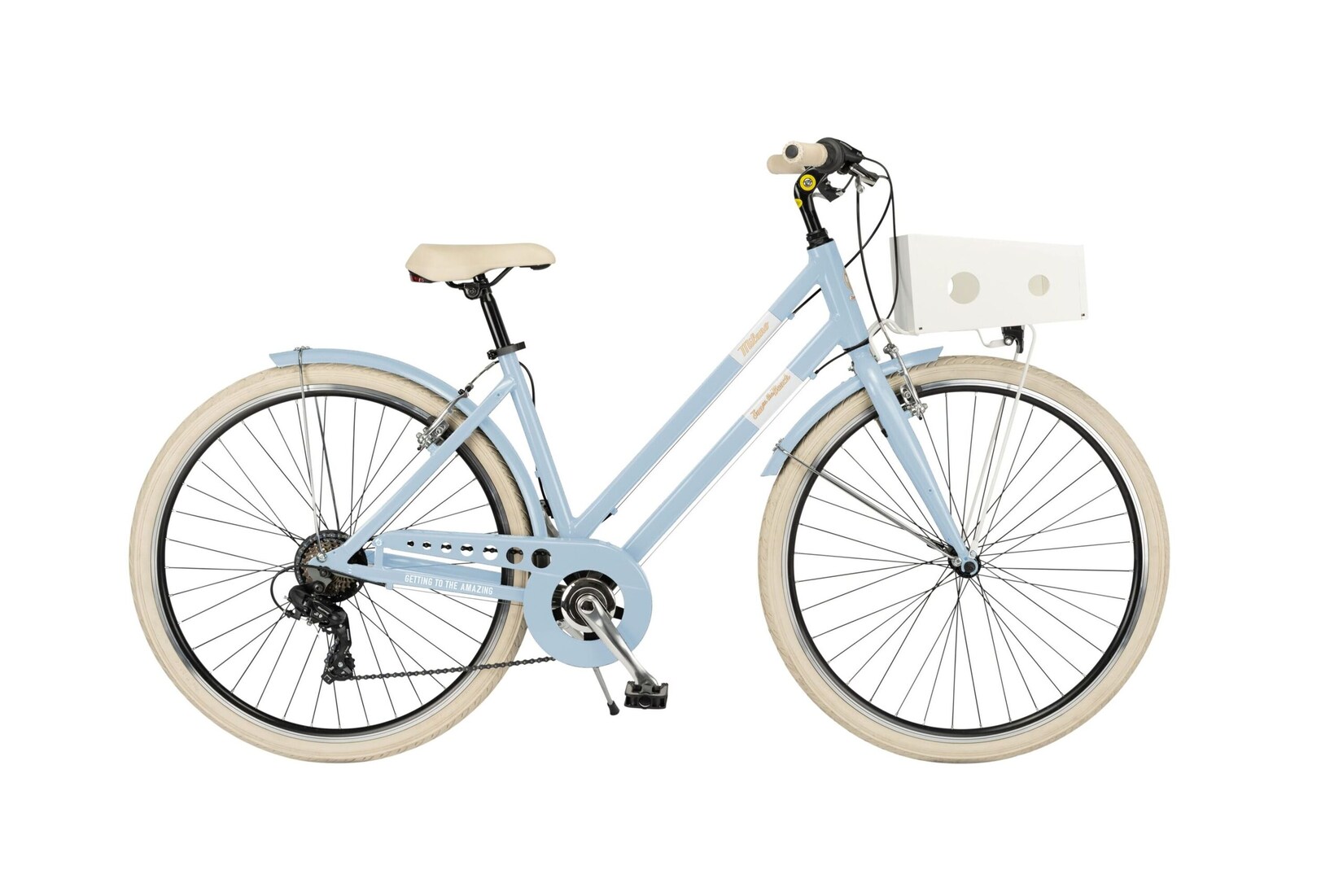 MBM Citybike MILANO  Lady 28 Zoll , AZZURRO PARIOLINO
