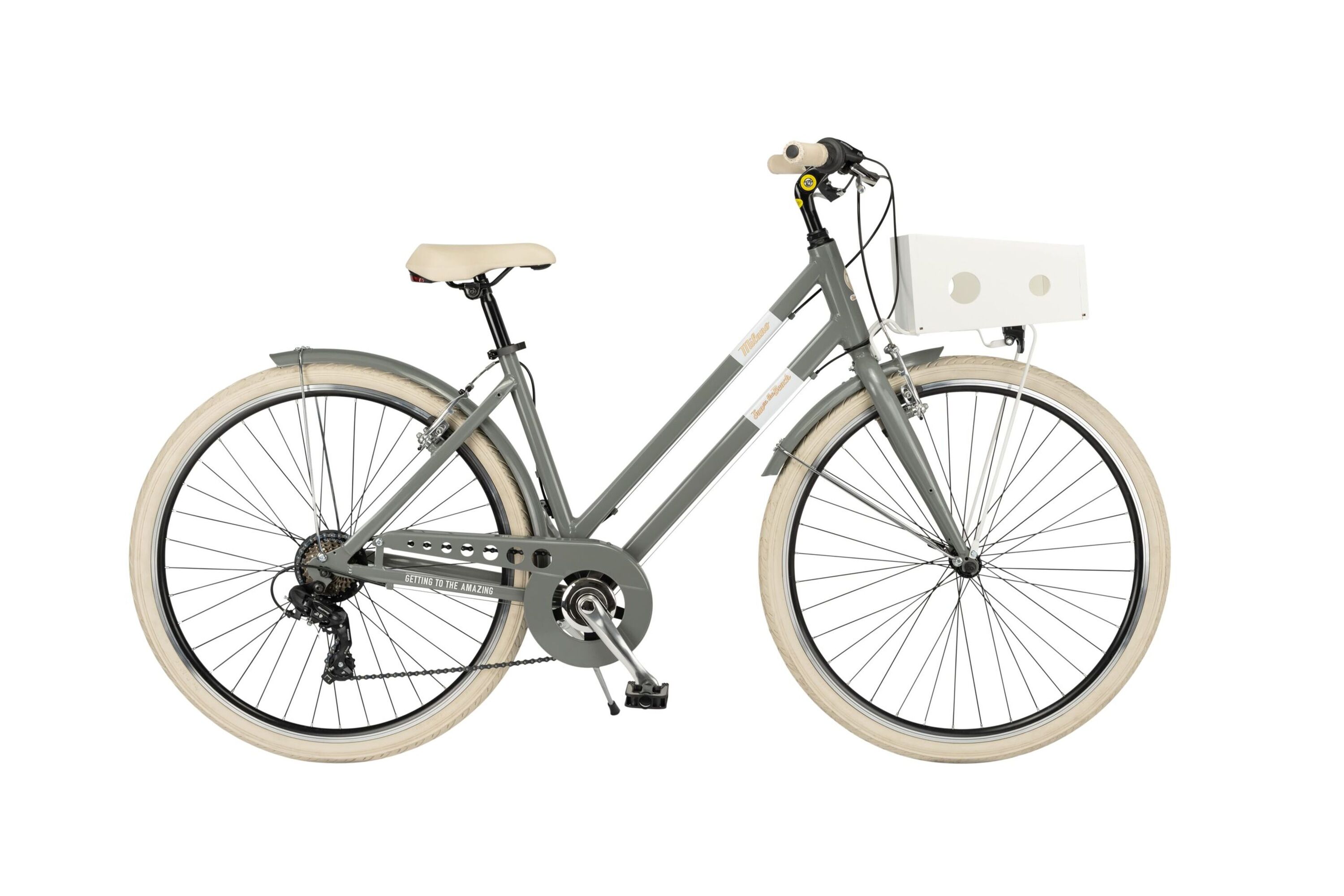 MBM Citybike MILANO  Lady 28 Zoll , GRIGIO GALLANTE 