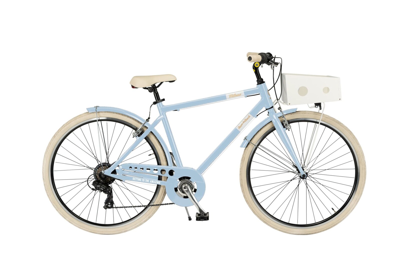 MBM Citybike MILANO  Man 28 Zoll , AZZURRO PARIOLINO