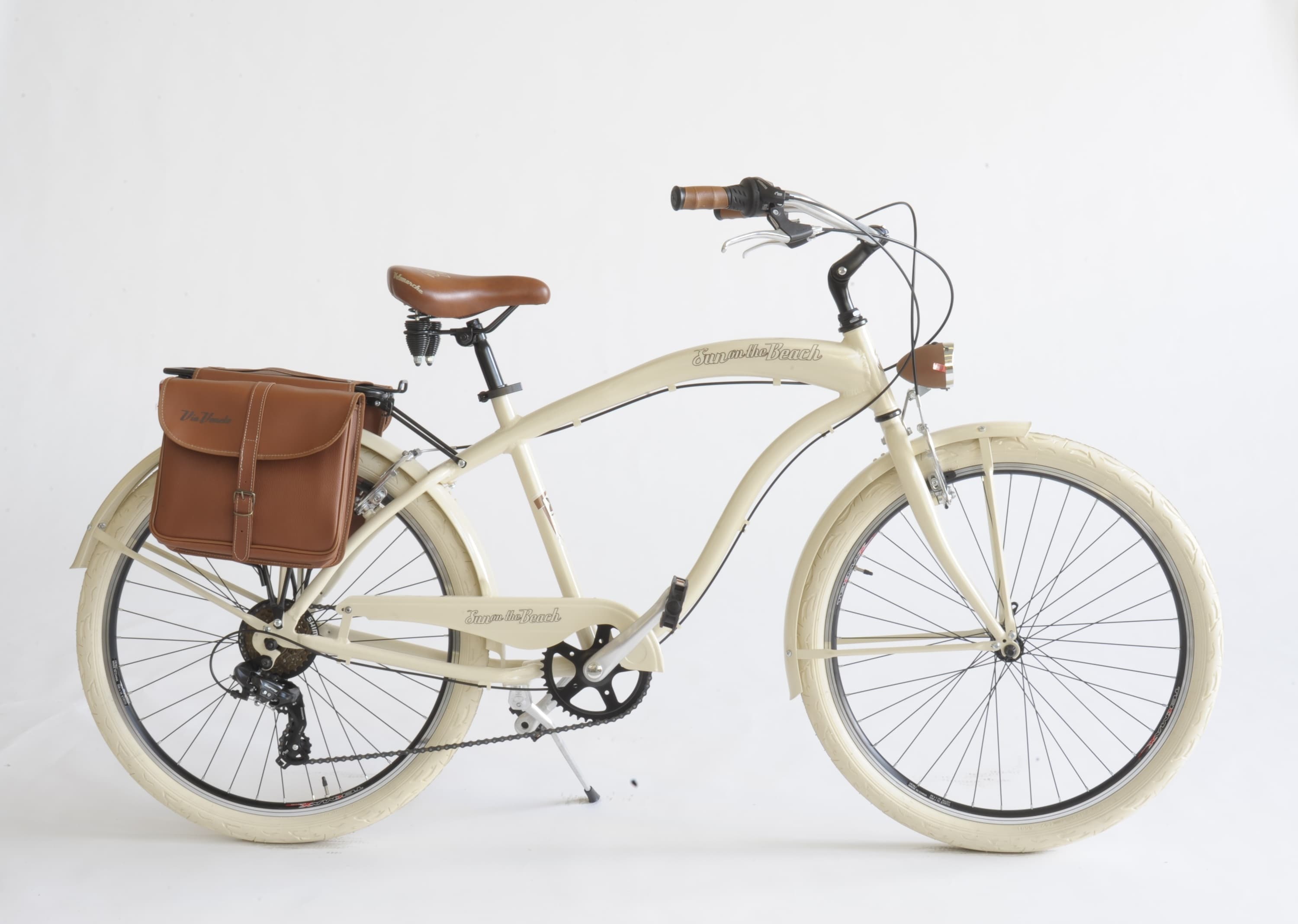 Via Veneto Cruiser 26 Zoll SUN ON THE BEACH Man beige 