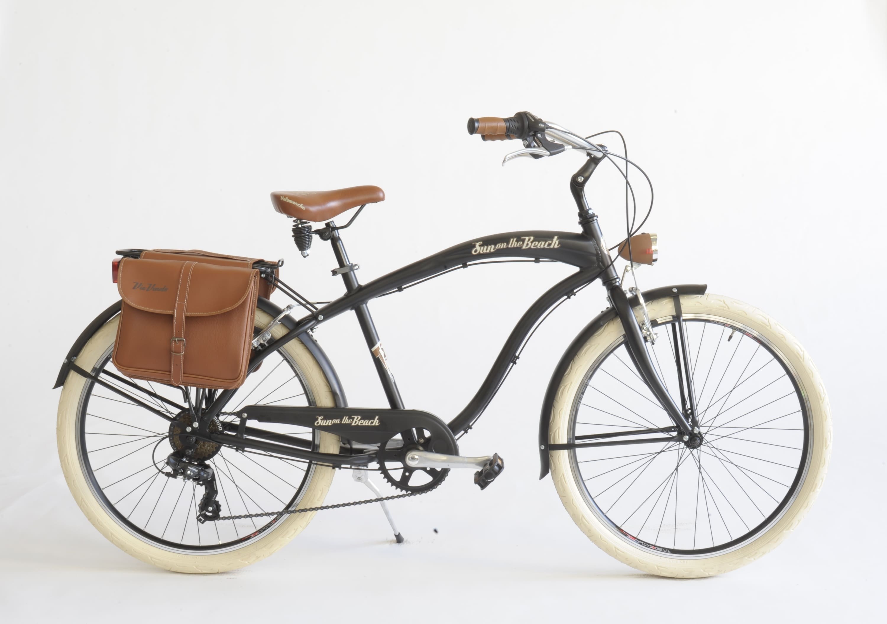 Via Veneto Cruiser 26 Zoll SUN ON THE BEACH Man schwarz 