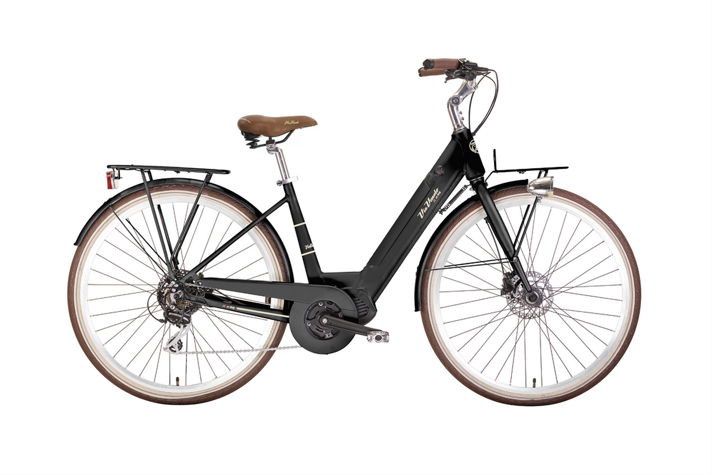 MBM Elektro-Citybike E-LITE LADY 28 Zoll, schwarz 
