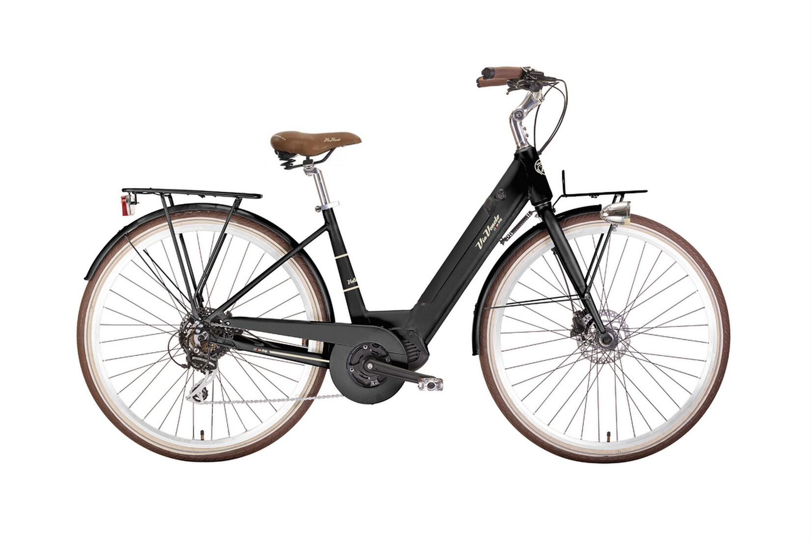 MBM Elektro-Citybike E-LITE LADY 28 Zoll, schwarz