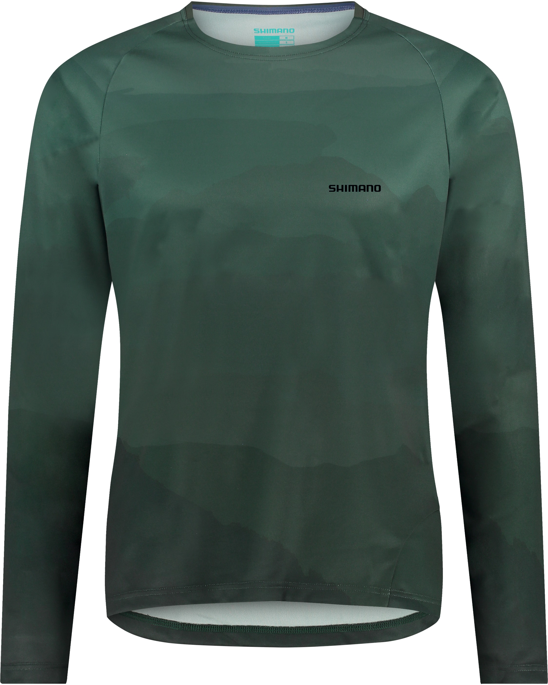 SENTIERO Long  Sleeves Jersey, Aurora Green 