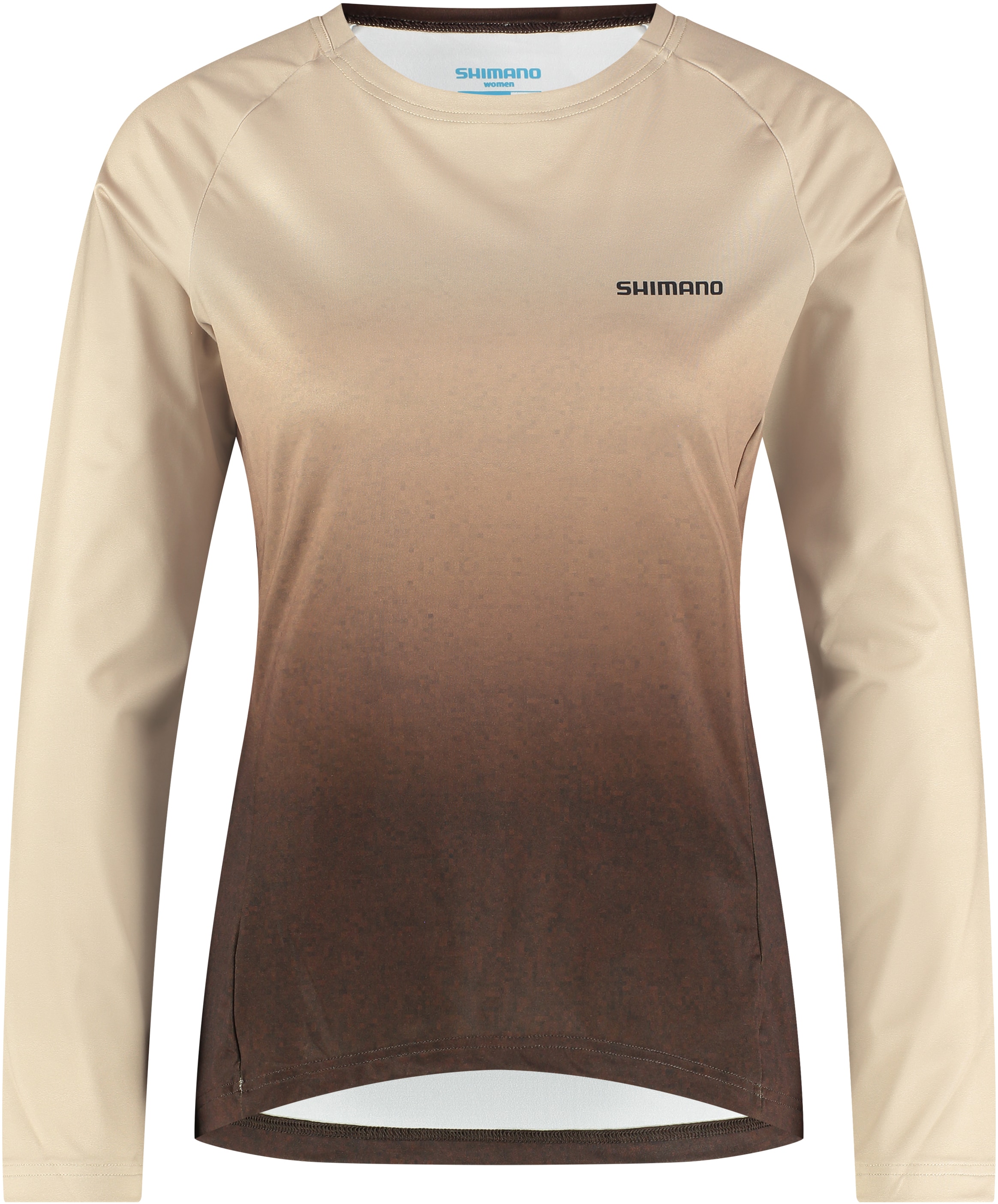 Woman's SAIKO Long Sleeve warm Printed,  Feather Beige 