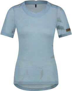 Woman's EVOLVE Terra Short Sleeve Jersey, Matte Blue 