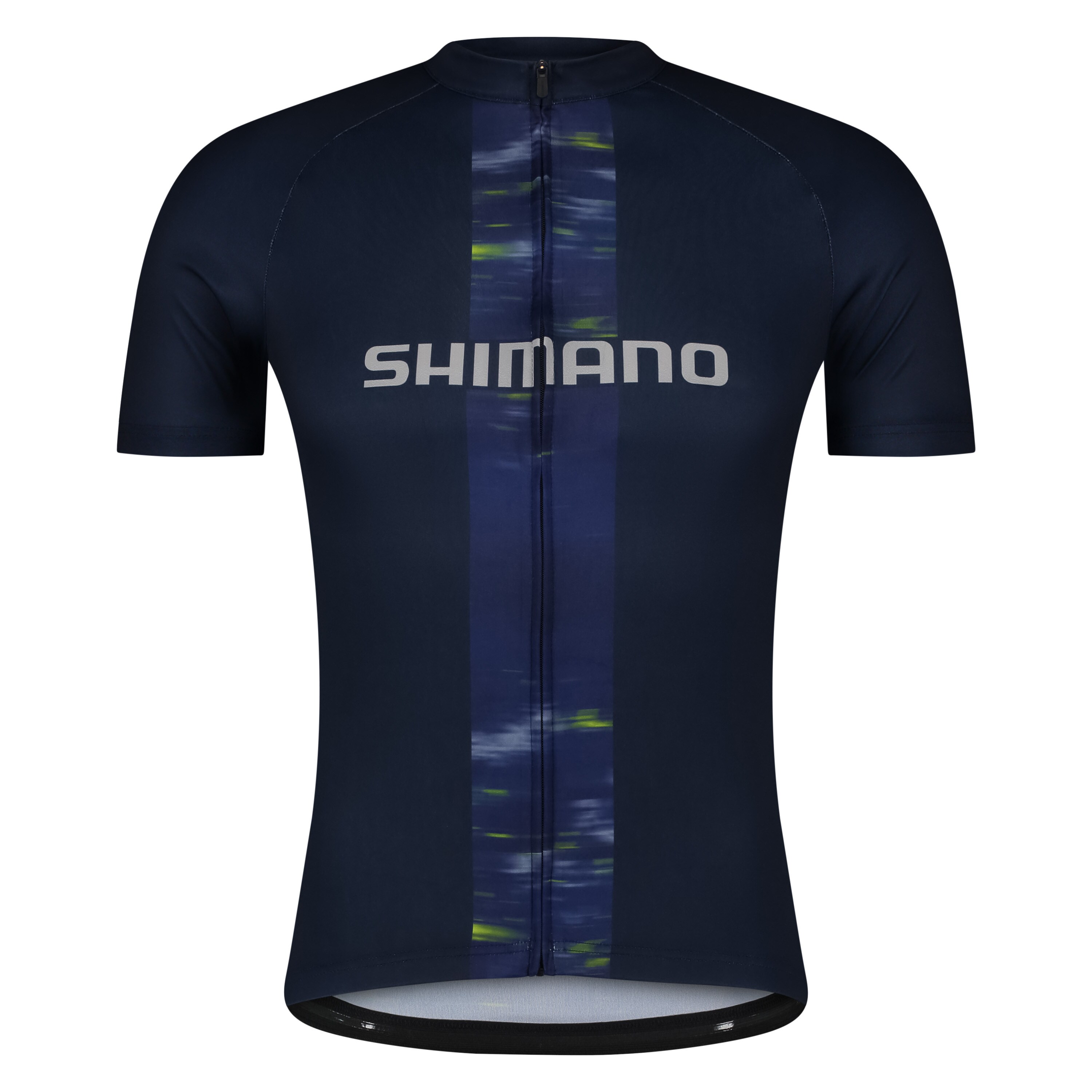 Fahrrad-Kurzarmtrikot LOGO, navy 