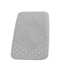 Wanneneinlage Plattfuß grau 38x72 cm 