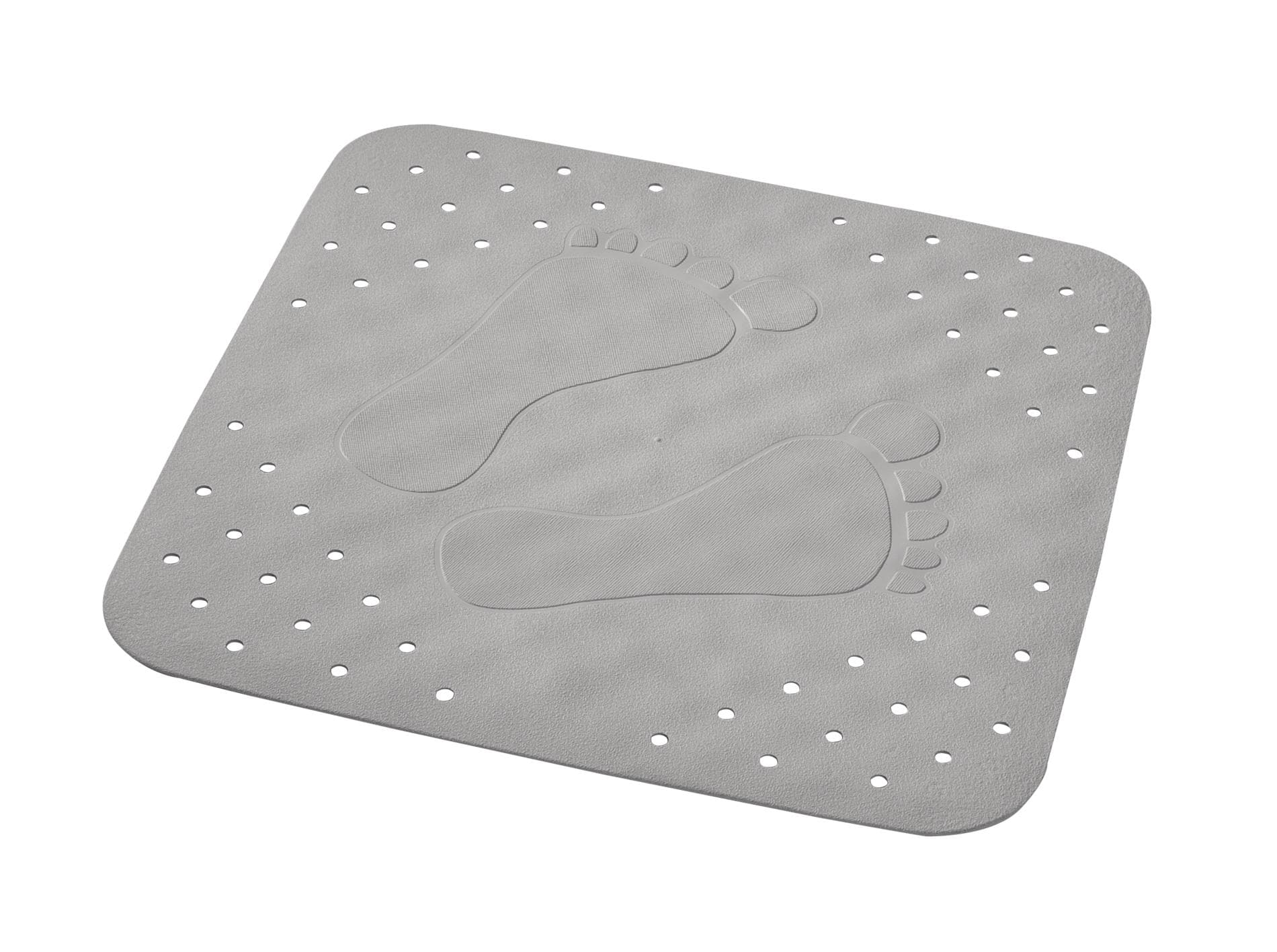 Duscheinlage Plattfu&szlig; grau 54x54 cm 