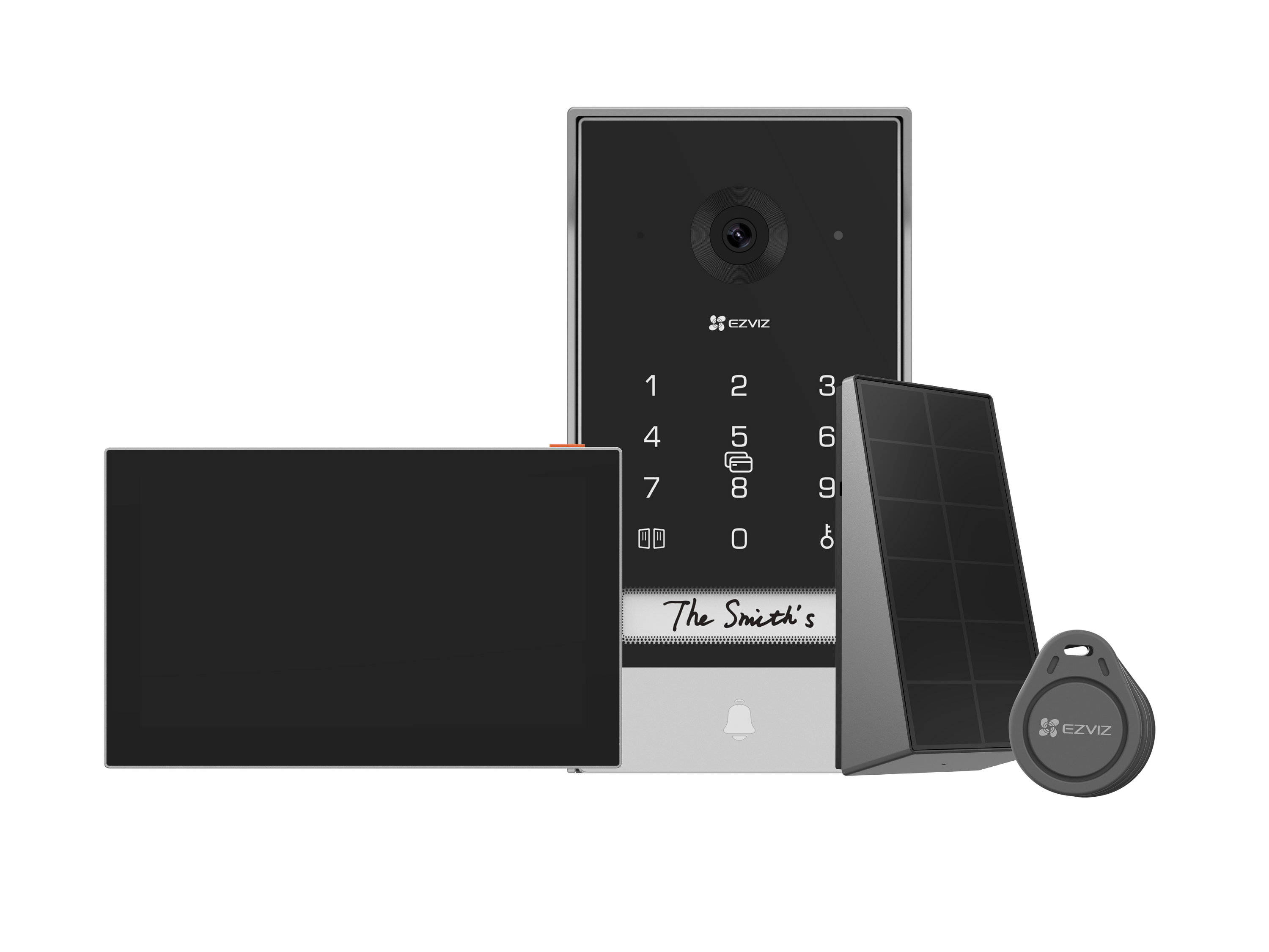 EZVIZ EP7 kabellose Akku-Videogegensprechanlage solarversorgt 