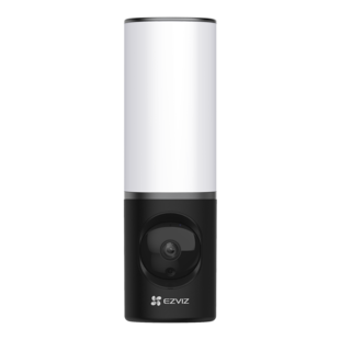 EZVIZ LC3 Smart Outdoor Security Light, Außen Wandlampe mit Überwachungskamera 