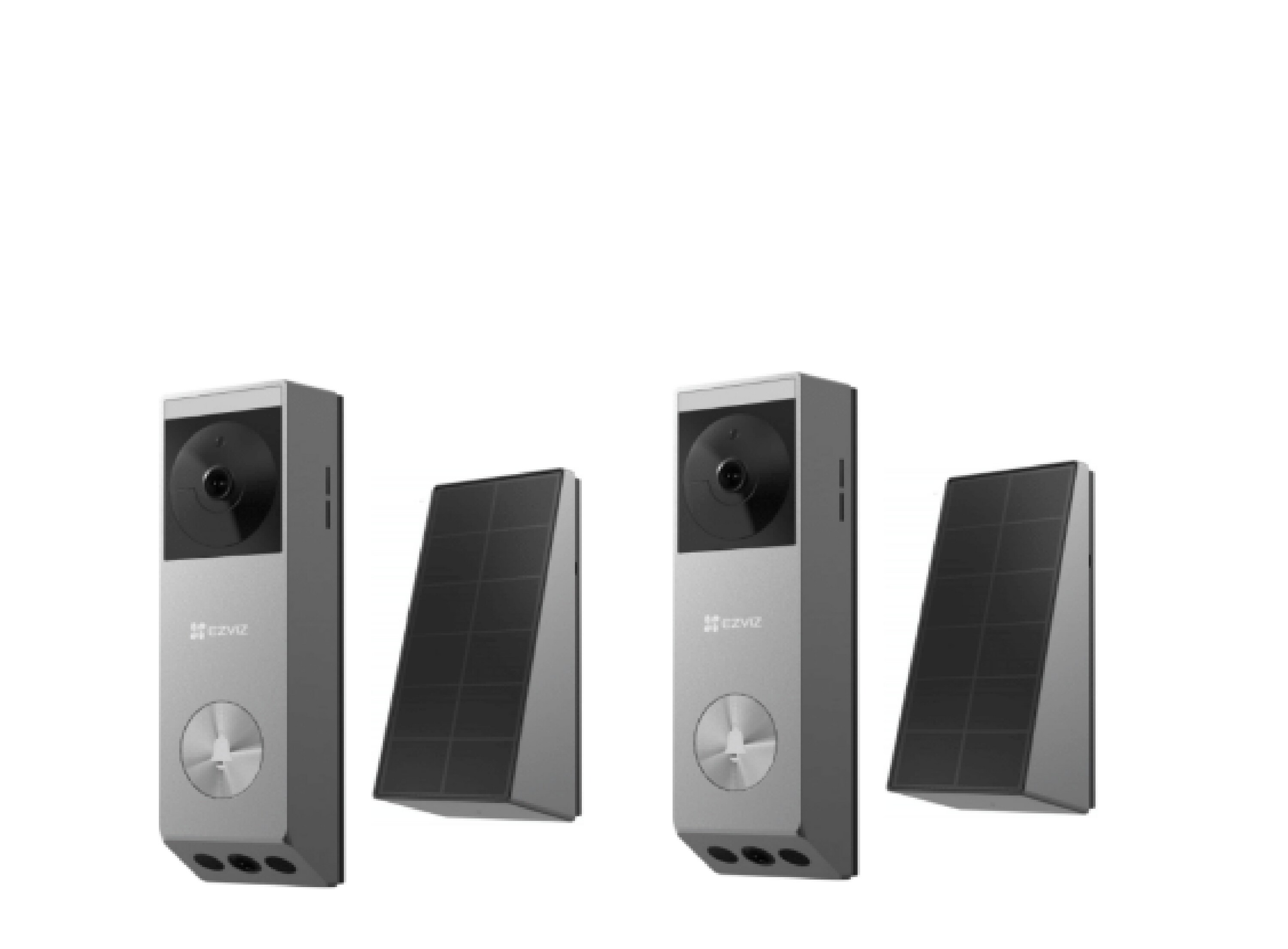 EZVIZ EP3x pro Video T&uuml;rklingel, Solar, Akku, 2er-Set 