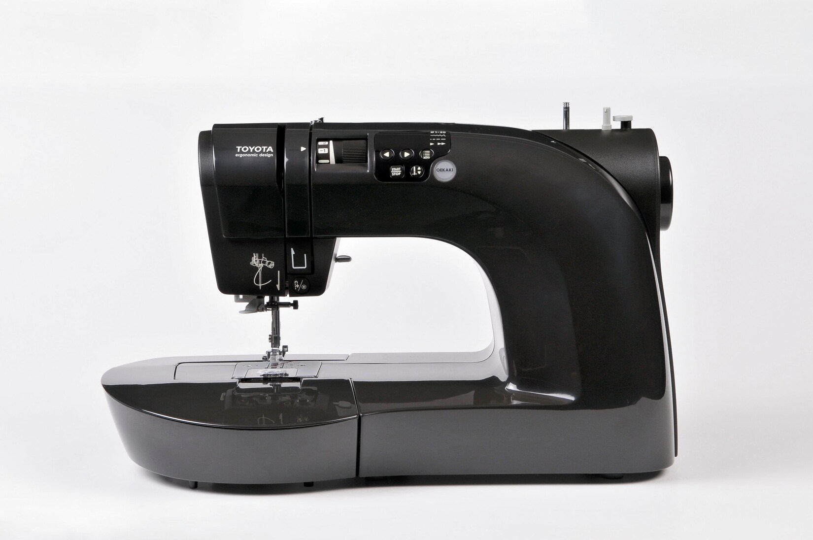 TOYOTA OEKAKI 50B - (black) - Computer-Nähmaschine