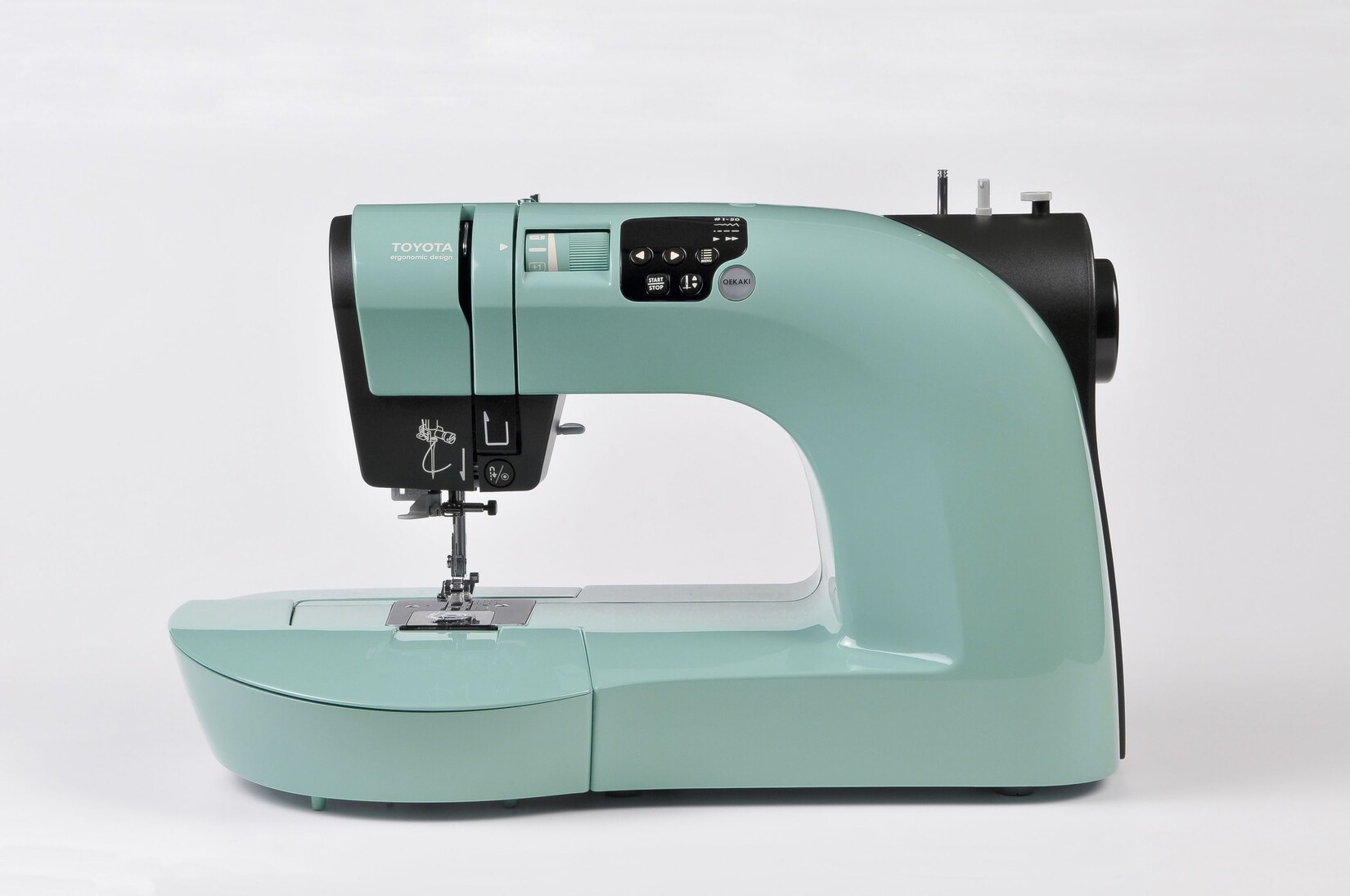 TOYOTA OEKAKI  - (green) - Computer-Nähmaschine