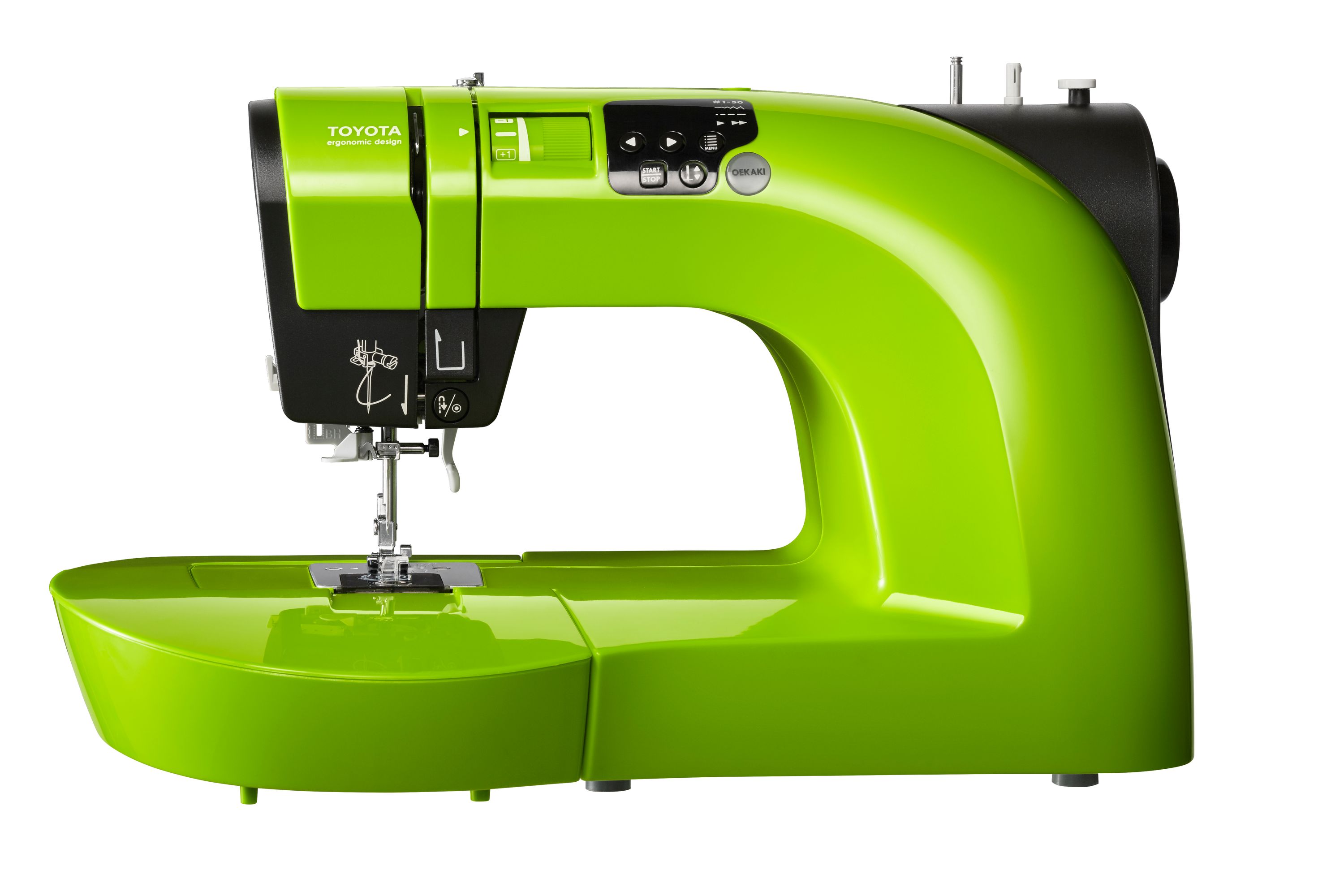 TOYOTA OEKAKI 50LG - (lime green) - Computer-N&auml;hmaschine 