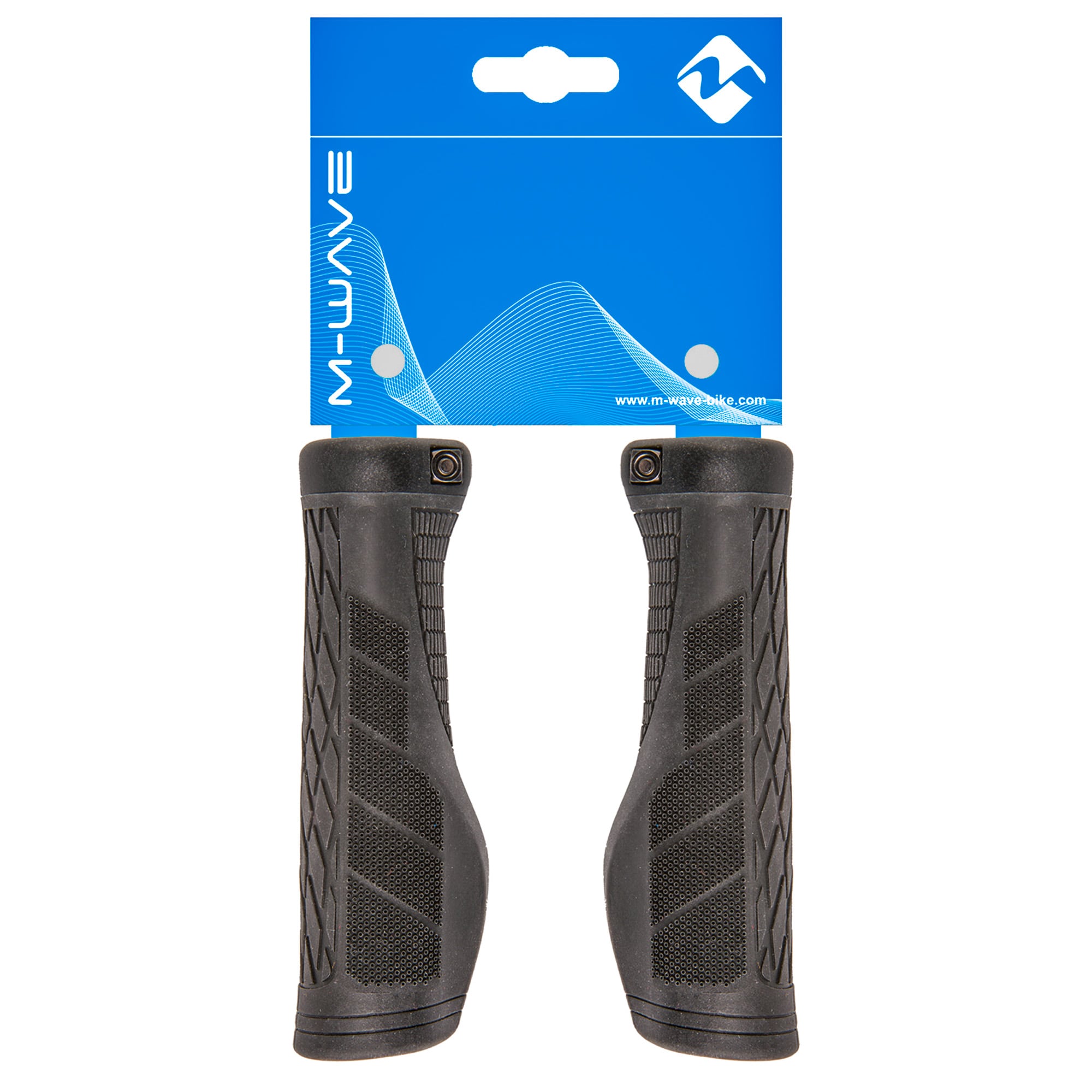 M-Wave Cloud Ergo Fix Fahrradgriffe Fahrrad Griffe Lenkergriffe 132 mm ergonomisch 