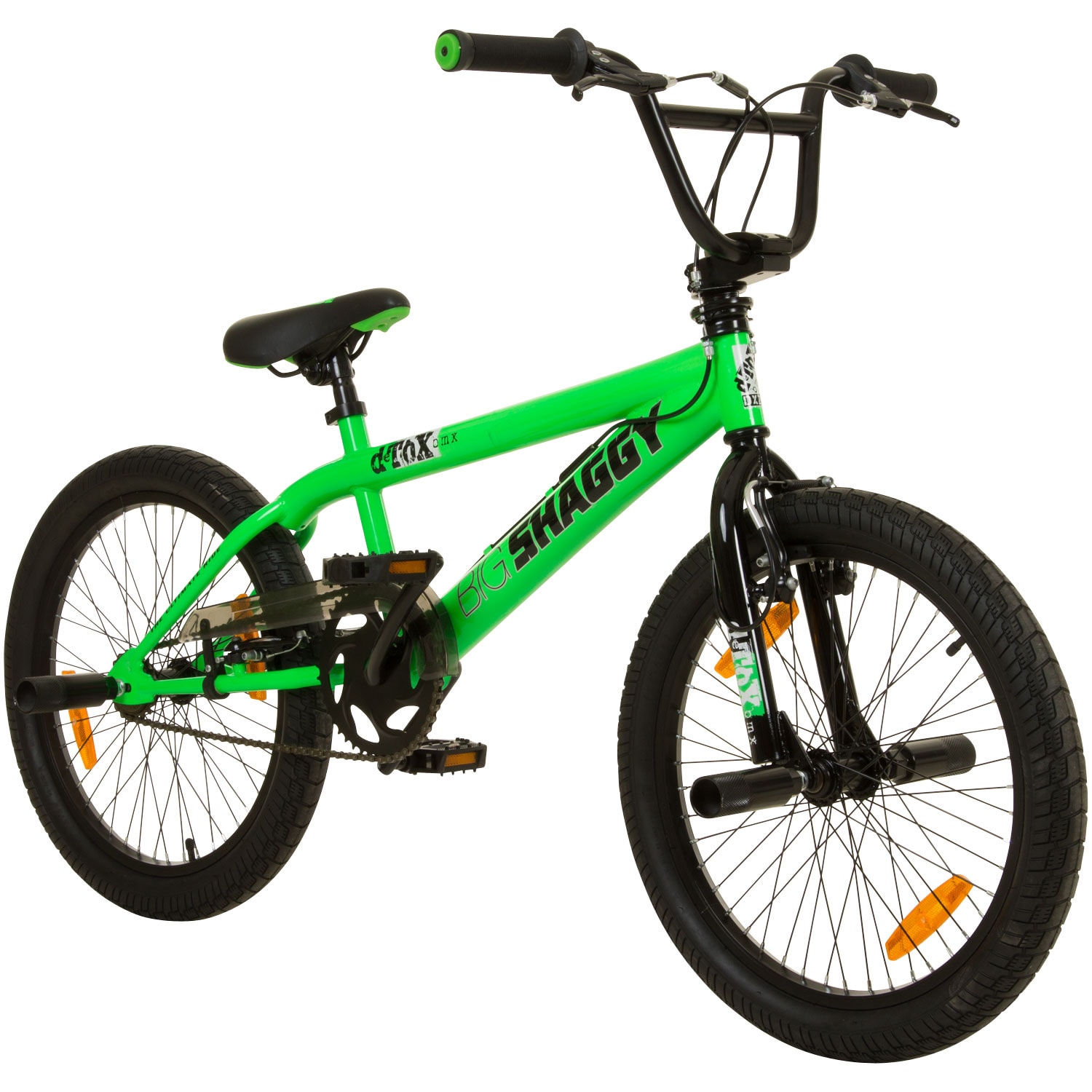 deTox Big Shaggy Spoked BMX 20 Zoll Fahrrad ab 145 cm mit 4 Pegs und 360&deg; Rotor 