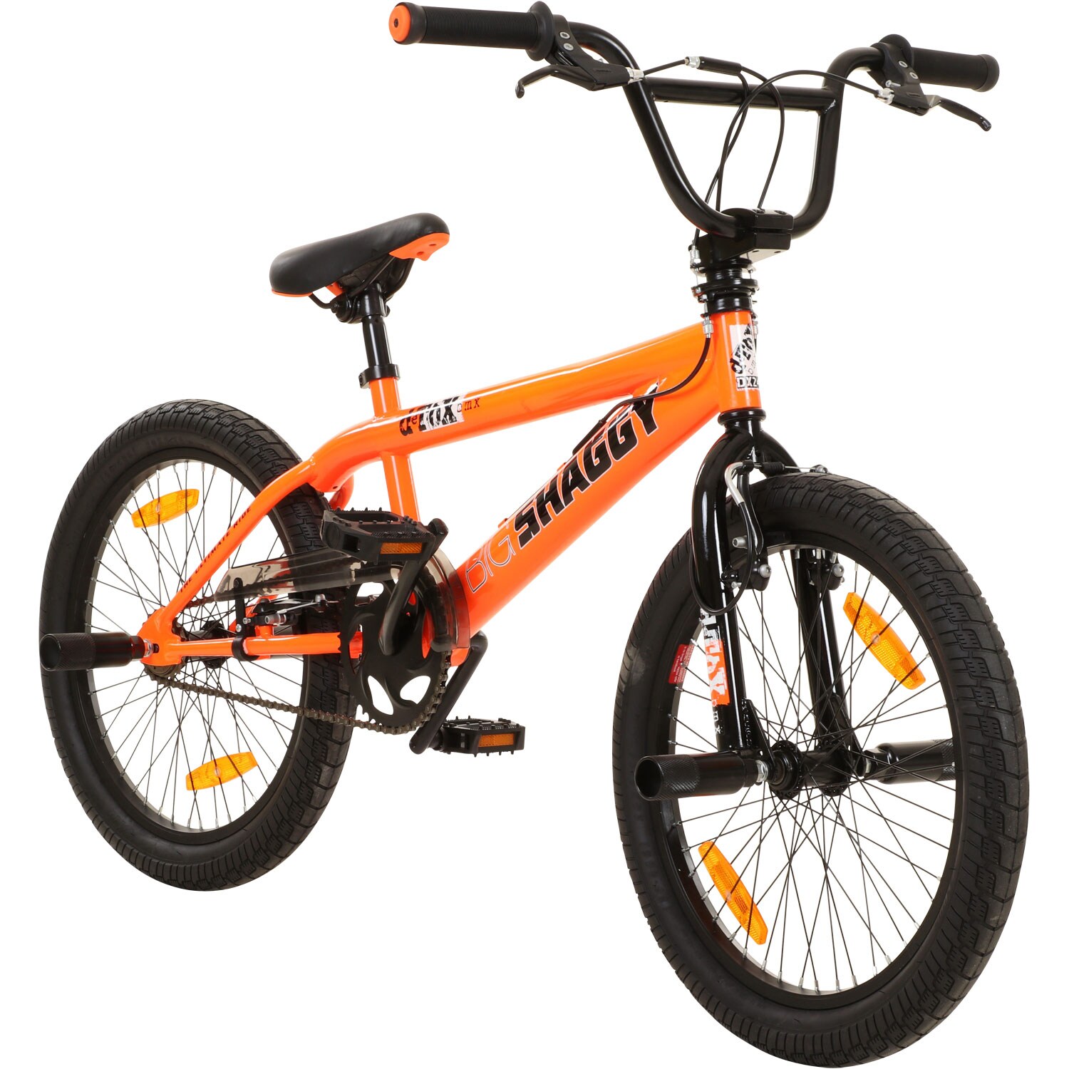 deTox Big Shaggy Spoked BMX 20 Zoll Fahrrad ab 145 cm mit 4 Pegs und 360&deg; Rotor 