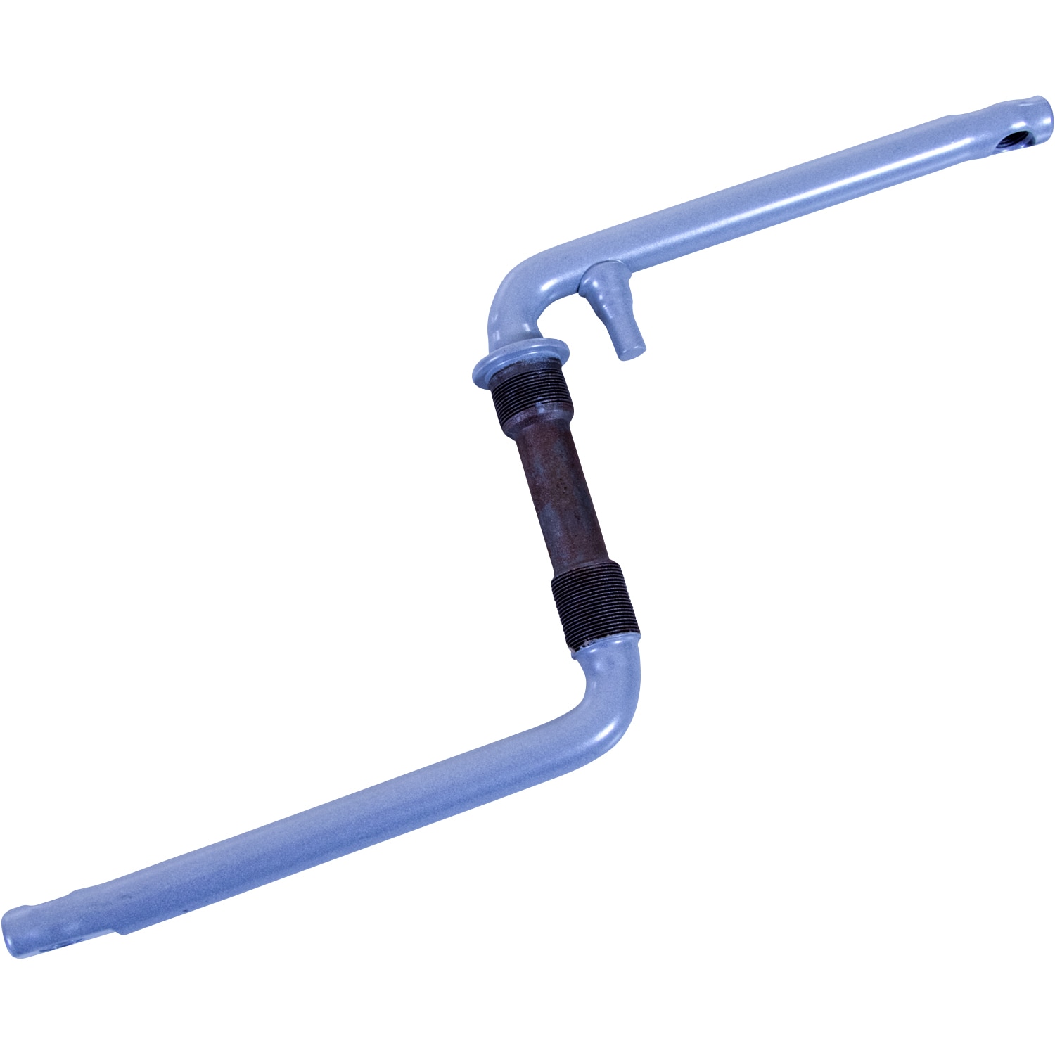 deTox BMX Fahrrad Kurbel 170 mm 20 Zoll Tretkurbel Fahrradkurbel einteilig Fauber silber 