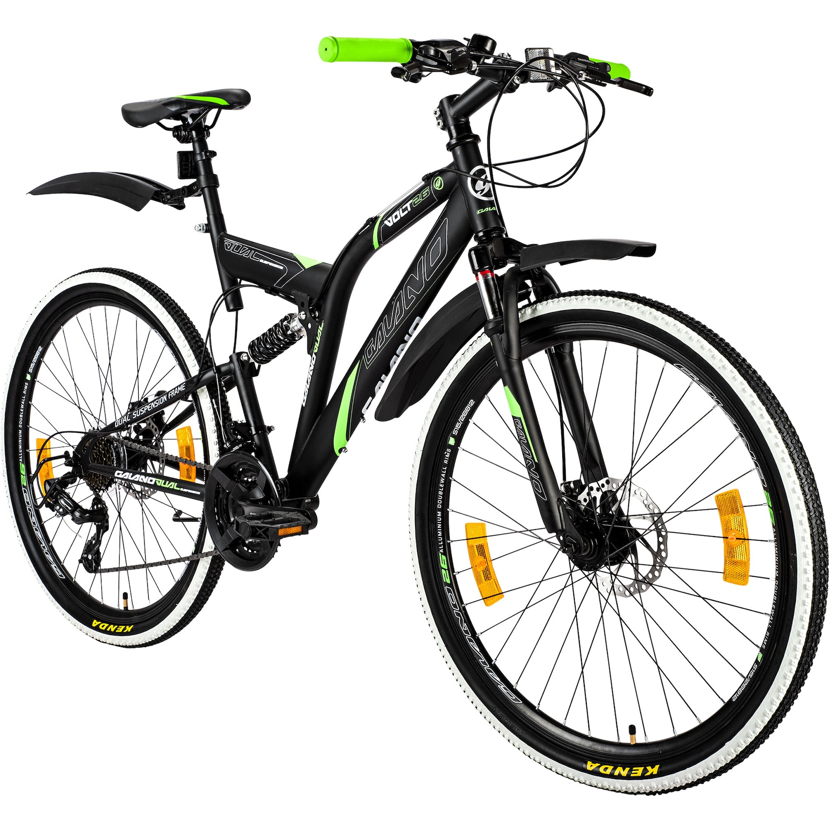 Galano Volt DS Mountainbike Fully ab 160 cm Jugendfahrrad 26 Zoll Fahrrad 21 Gang MTB für Jungen und Mädchen Jugendrad