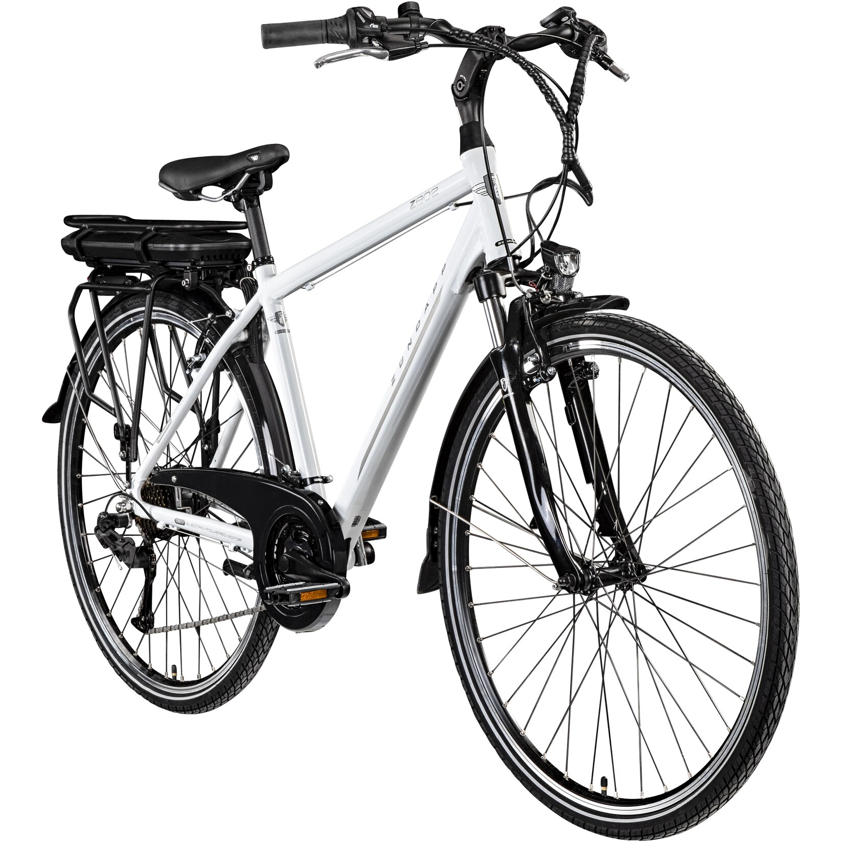 REFURBISHED –  Z802 E Bike 28 Zoll Trekkingrad Herren 155 - 185 cm Elektrofahrrad mit 21 Gang
