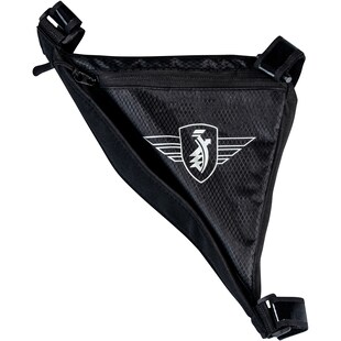 Zündapp Fahrradtasche für den Fahrrad Rahmen Tasche Oberrohrtasche Rahmentasche mit Klett und Reißverschluss 