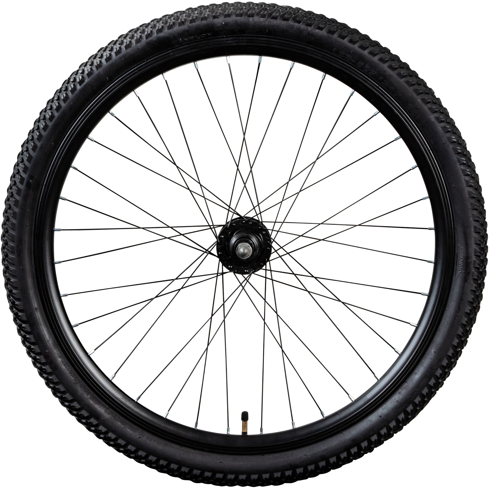 Blue 5.0 Komplettrad MTB Laufrad mit Mantel, Schlauch, Speichen 24" x 1,95" Hinterrad