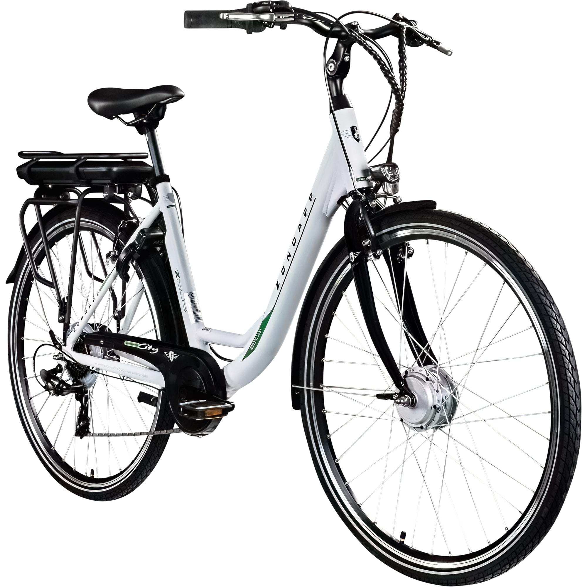 Z&uuml;ndapp Z503 E Bike Damen ab 155 cm Damenfahrrad 28 Zoll Pedelec mit tiefem Einstieg retro Elektrofahrrad 7 Gang Schaltung E Fahrrad Stadtrad StVZO 