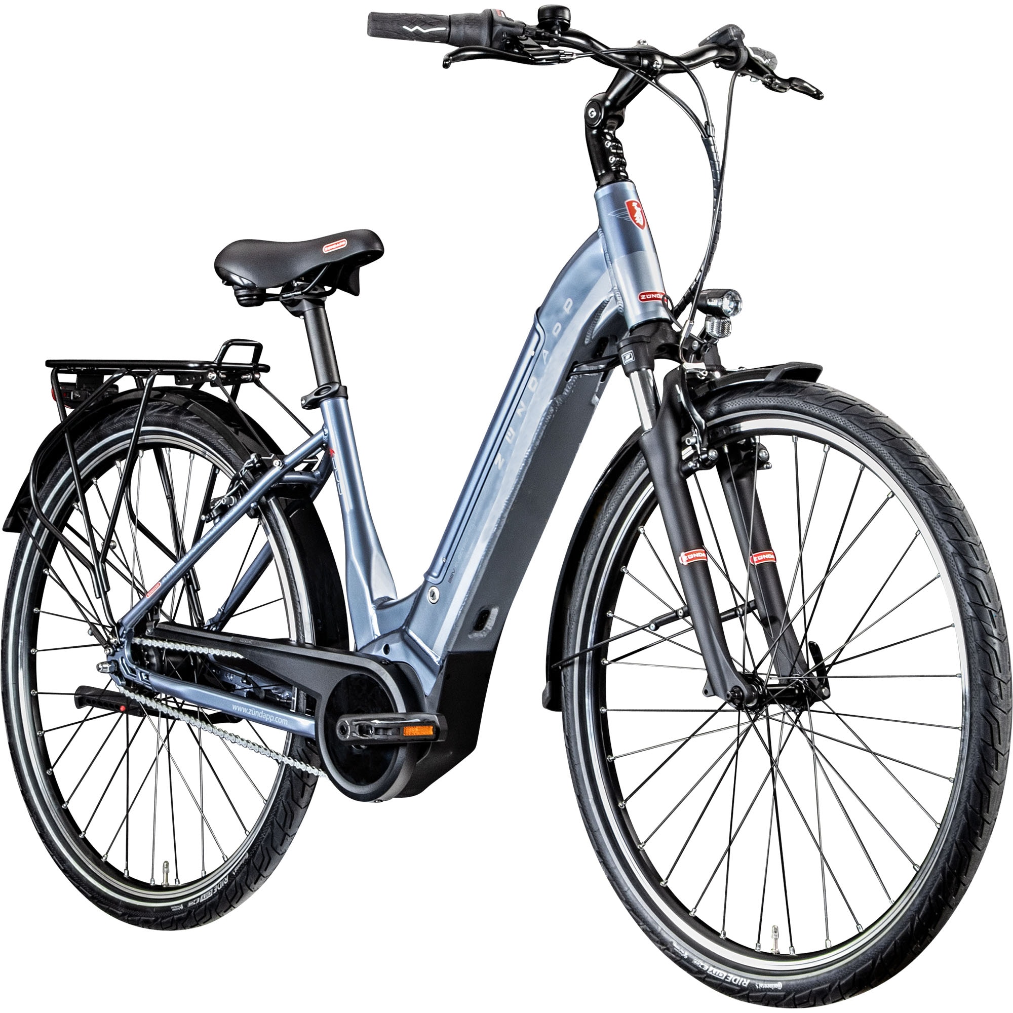 Z&uuml;ndapp Z909 E Bike Damenfahrrad 28 Zoll f&uuml;r 150 - 170 cm Bosch Pedelec mit 7 G&auml;ngen 
