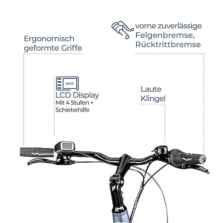 Zündapp Z909 E Bike Damenfahrrad 28 Zoll für 150 - 170 cm Bosch Pedelec mit  7 Gängen bei Marktkauf online bestellen | E-Bikes & Pedelecs
