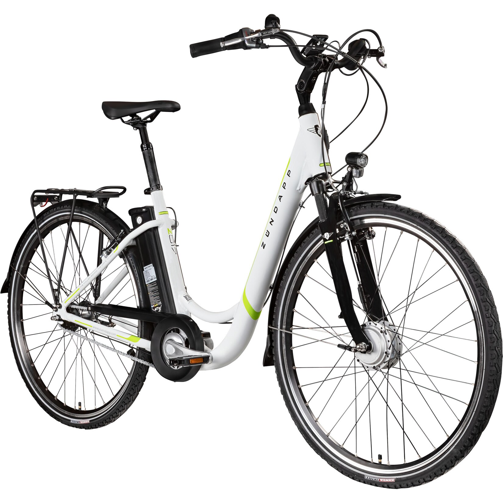 Zündapp Z517 E Bike 28 Zoll Pedelec Hollandrad E Fahrrad Damen 155 - 190 cm mit 7 Gang Nabenschaltung Rücktritt Citybike Nabenmotor
