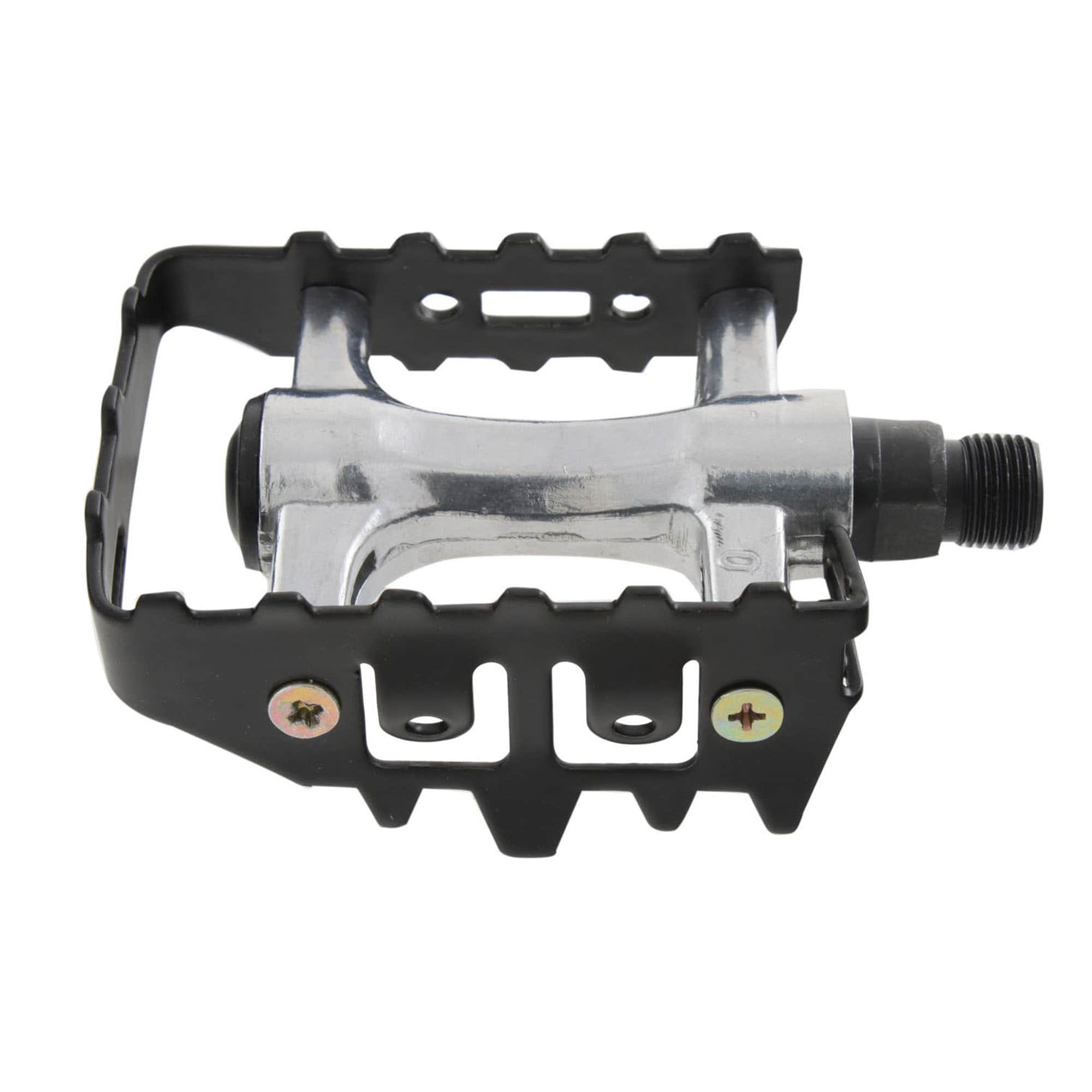 Messingschlager Steady-A5 Fahrradpedale Pedale B&auml;rentatzen Fahrrad Mountainbike Pedal All Terrain Aluminium 9/16" 