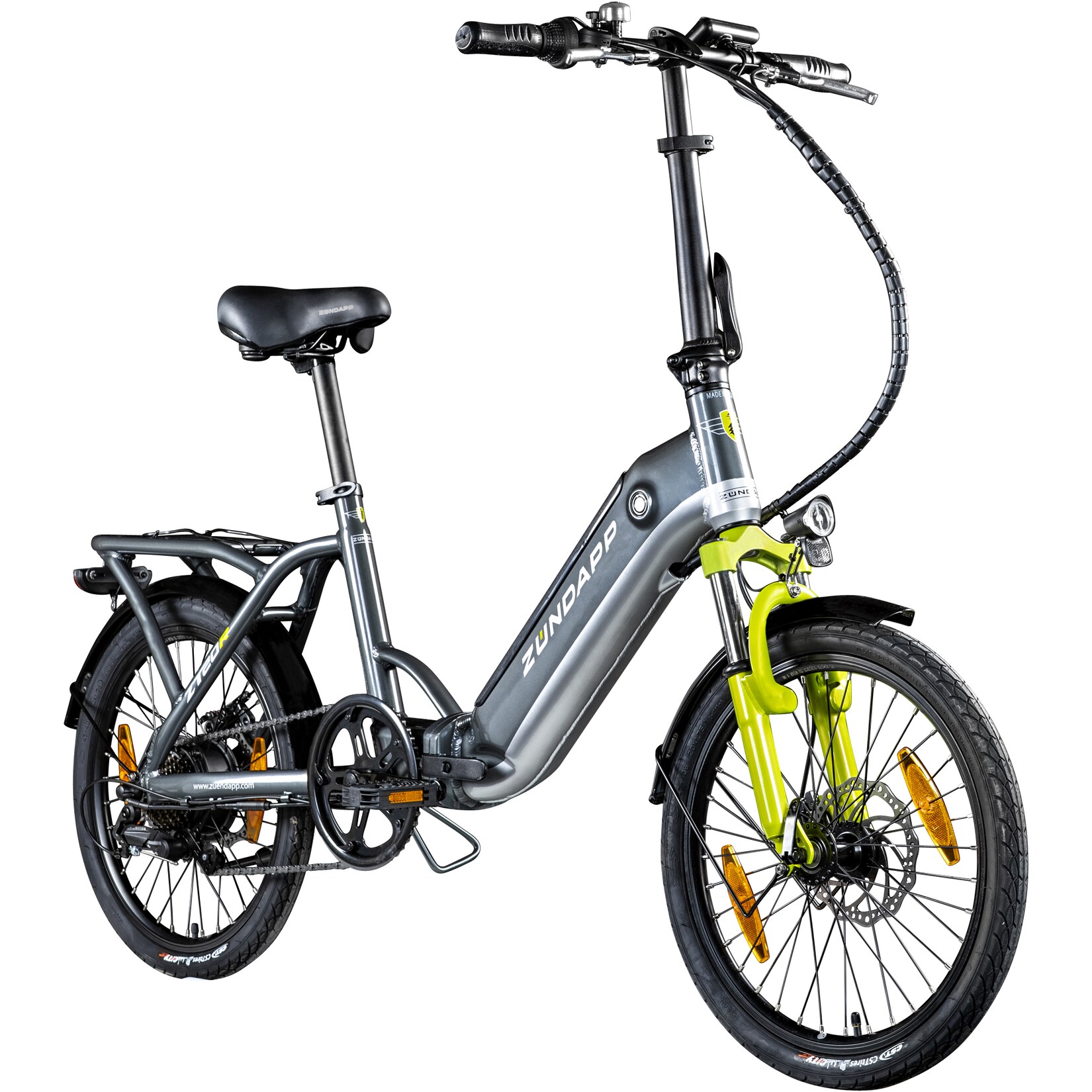 ZT20R Ebike 20 Zoll Klapprad für Erwachsene 145 - 185 cm mit ängen