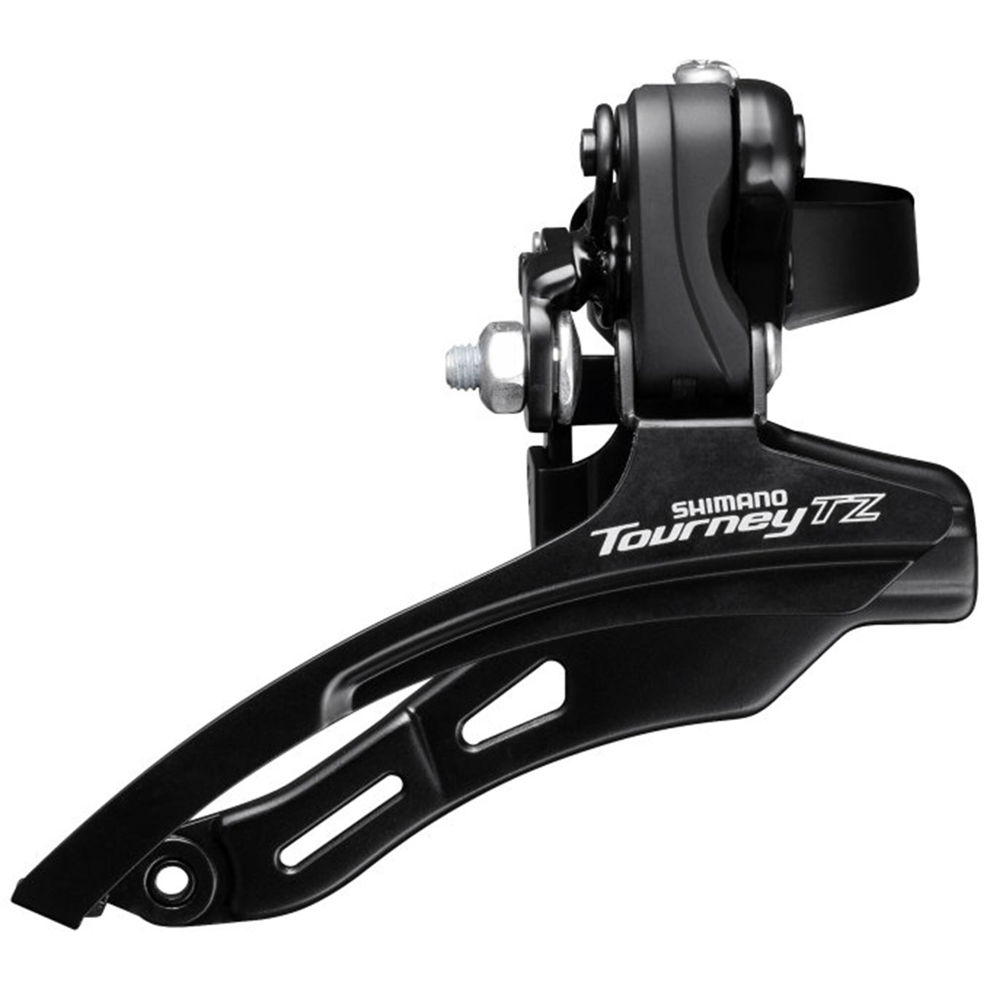 Shimano Tourney TZ FD-TZ500 Umwerfer Downpull 6/7-fach 3 Schaltstufen Down Pull 31,8 mm 
