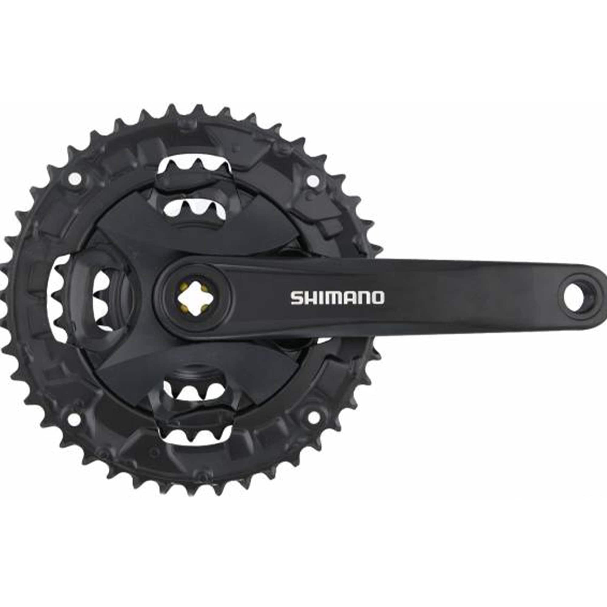 Shimano FC-MT101 Kurbel 3-fach 40-30-22 44-32-22 Z&auml;hne 170 mm Kurbelgarnitur Fahrradkurbel Kettenradgarnitur 