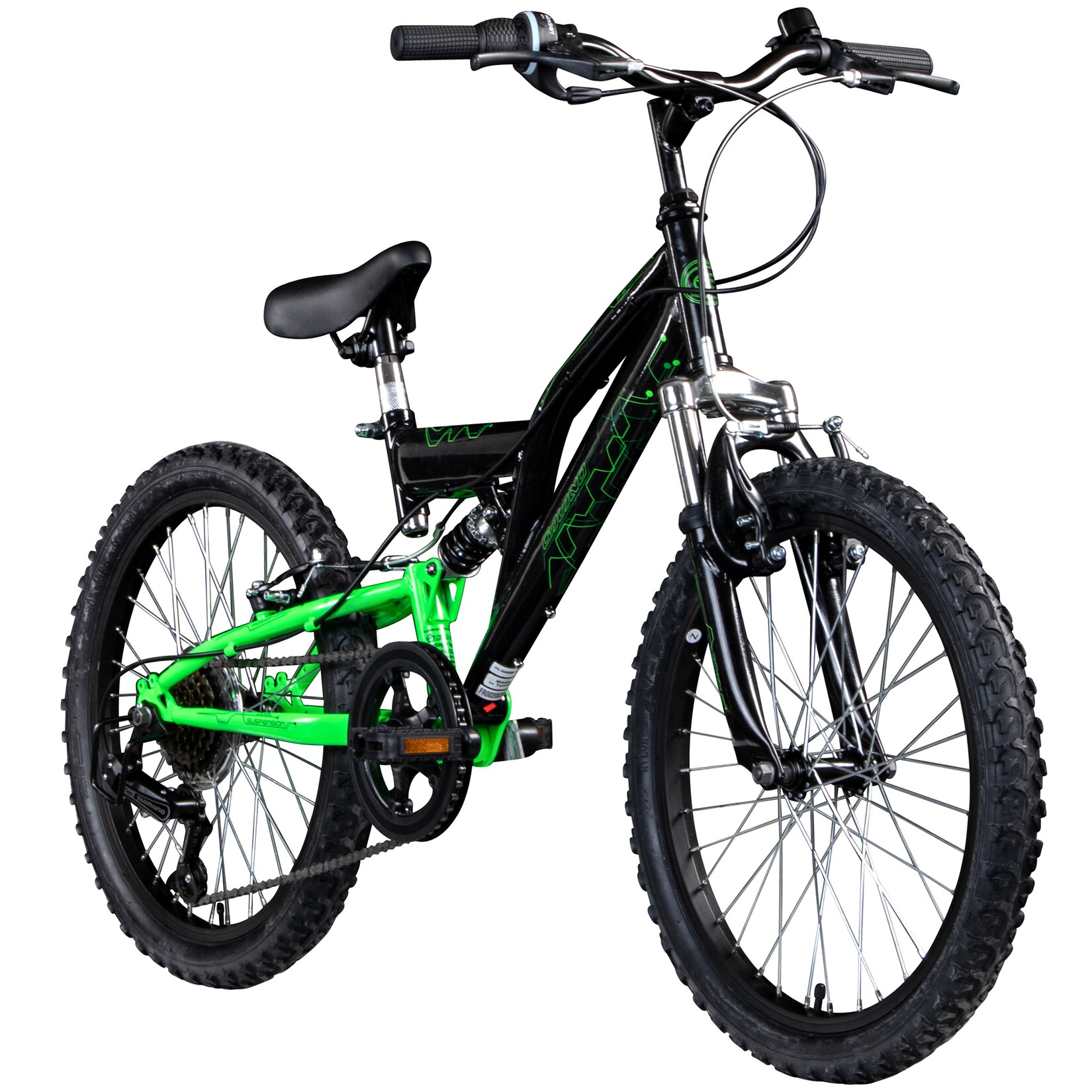 FS180 Kinderfahrrad 20 Zoll ab 6 Jahre 120-135 cm Mädchen Jungen Fahrrad änge