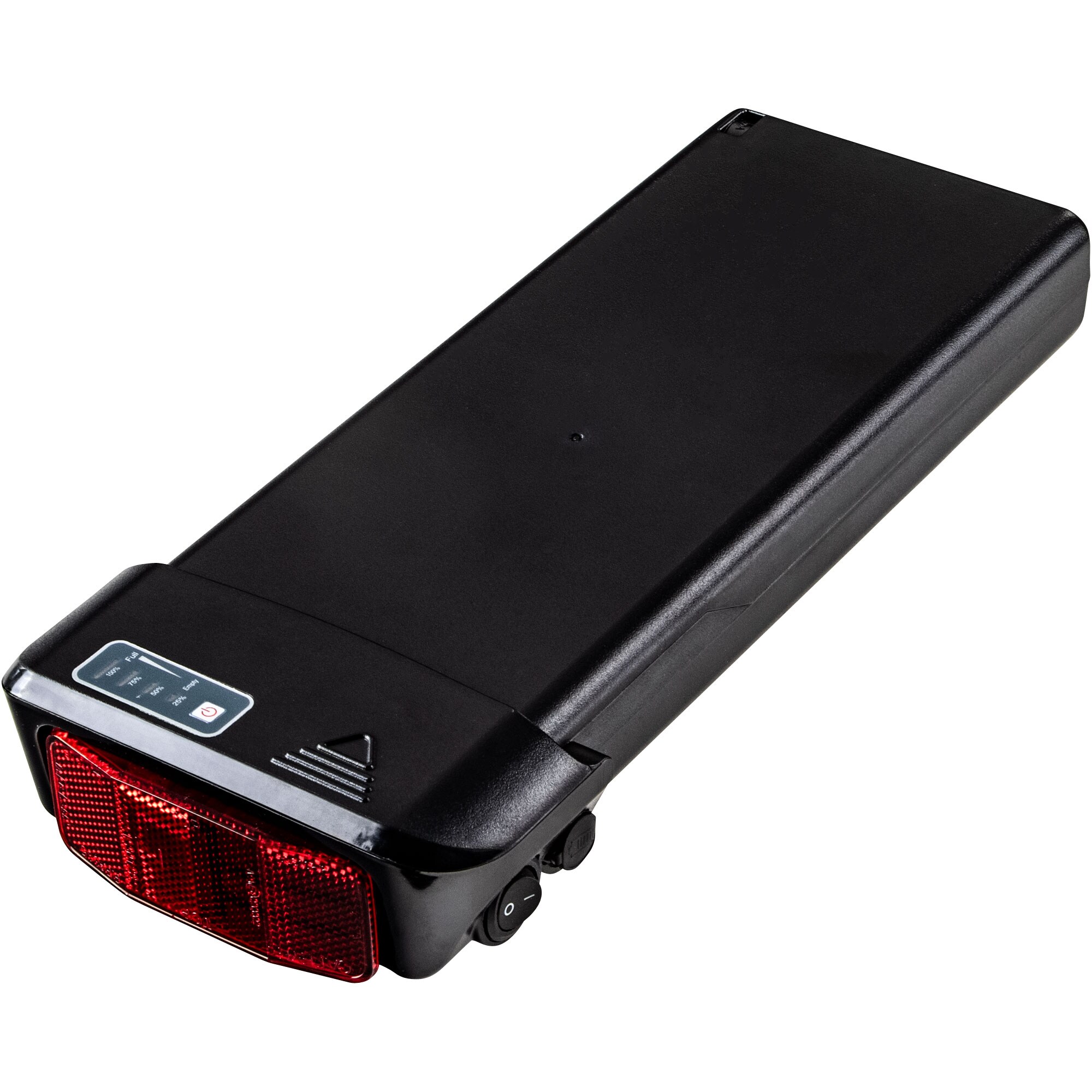 Z&uuml;ndapp Green 7.7 Z802 Akku mit Reflektor 36V 10Ah 360Wh Lithium Ionen E-Bike Fahrradakku 