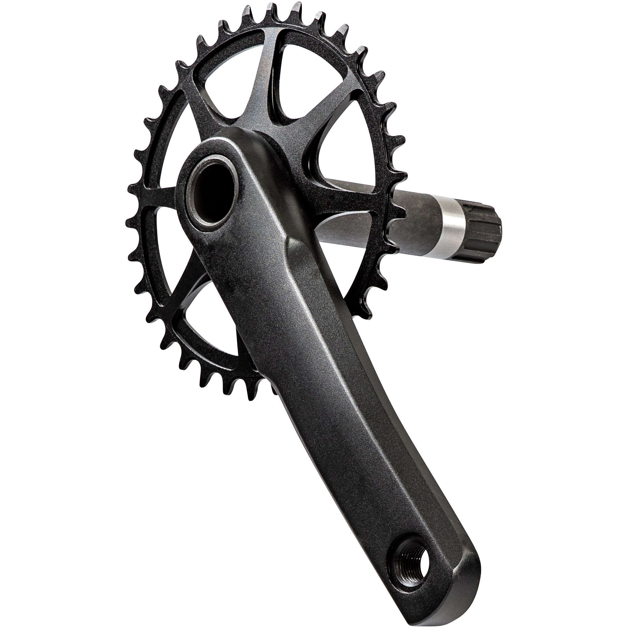 mafiabikes BMX Kurbel 1-fach 34 Z&auml;hne 175 mm Kurbelgarnitur Fahrradkurbel Kettenradgarnitur 