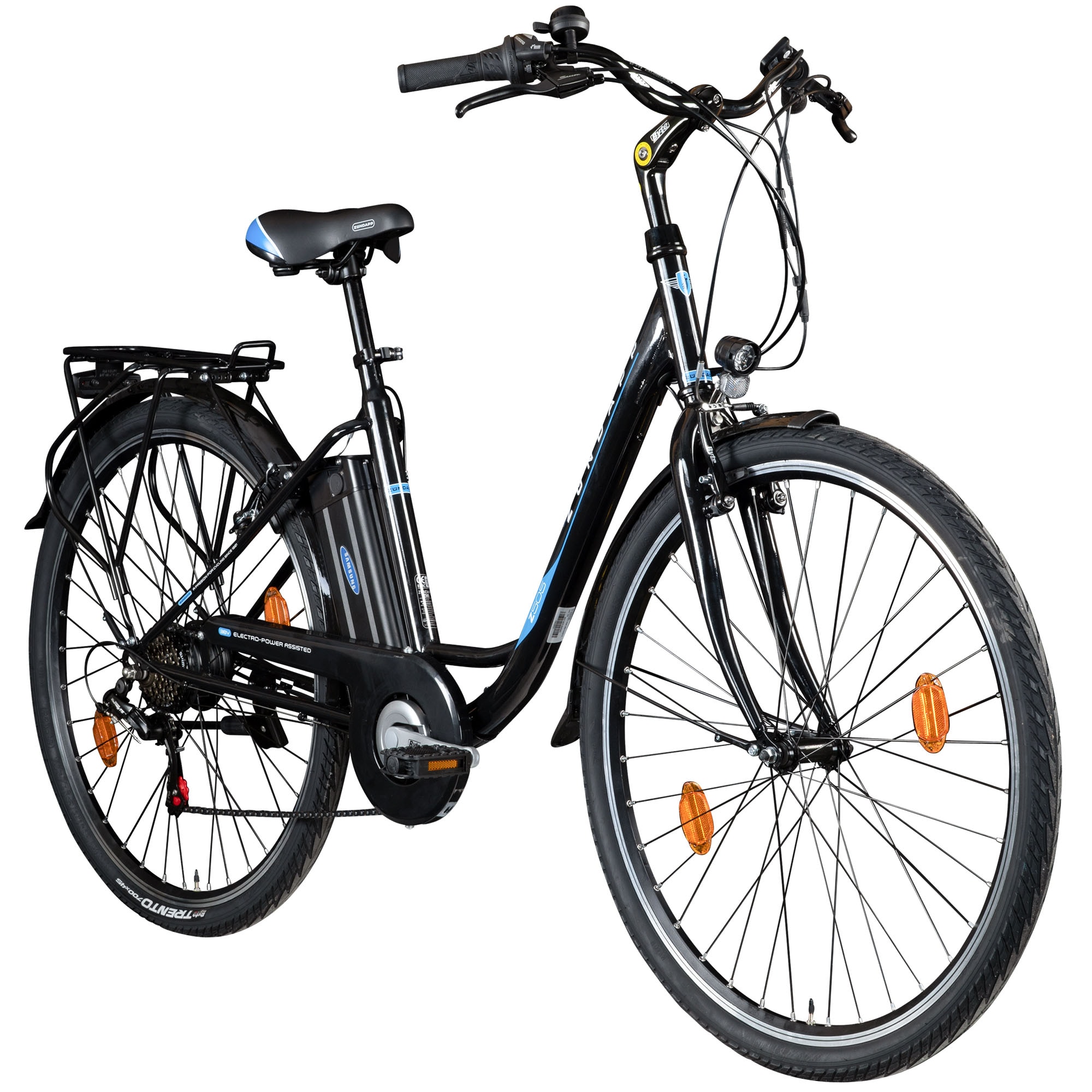 Z&uuml;ndapp Z505 E Bike Damen 28 Zoll Pedelec 160 - 185 cm 6 Gang Damenfahrrad 