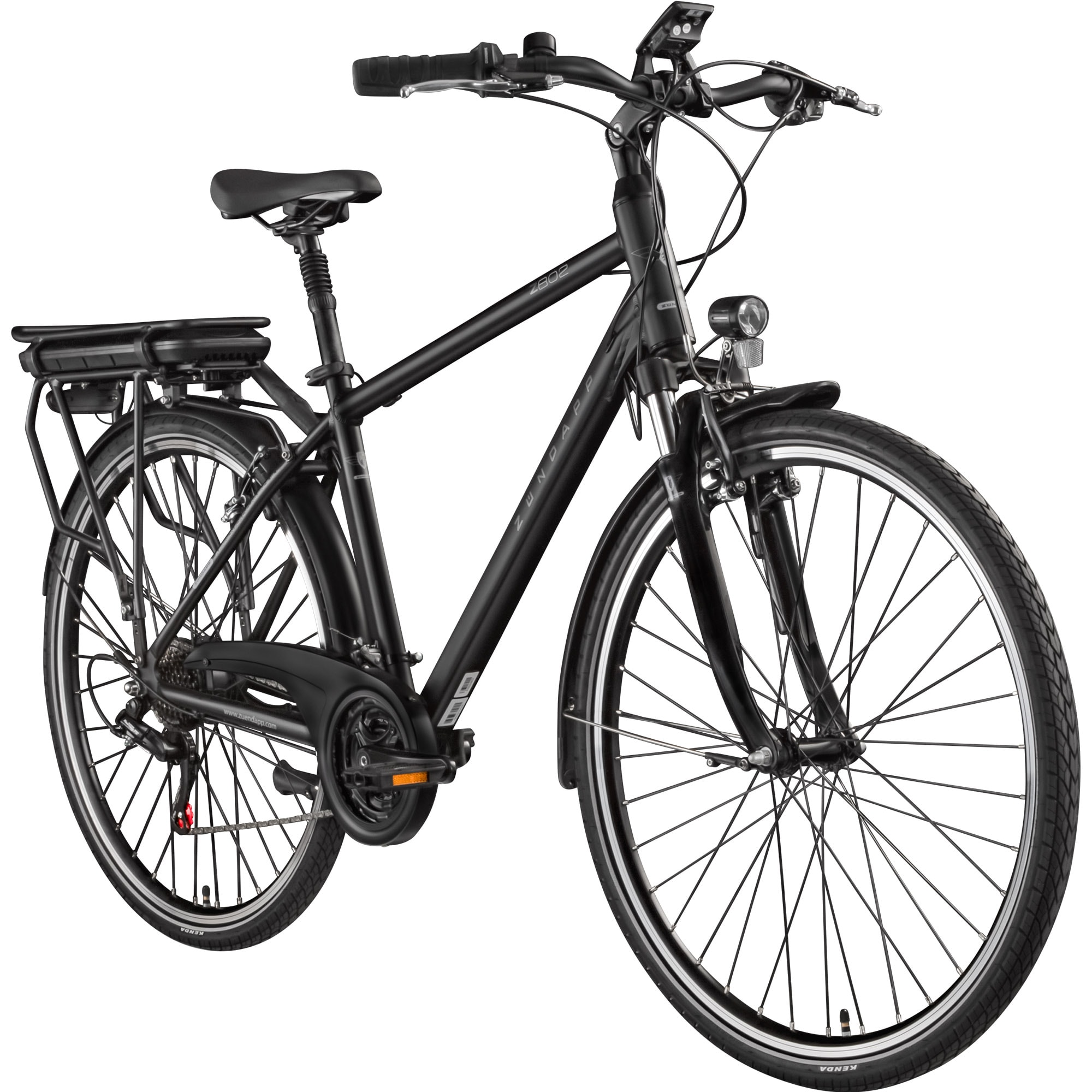 Z&uuml;ndapp Z802 E Bike 28 Zoll Herren Trekkingrad 21 Gang Elektrofahrrad StVZO 165 - 185 cm Pedelec Elektro Trekking Fahrrad 