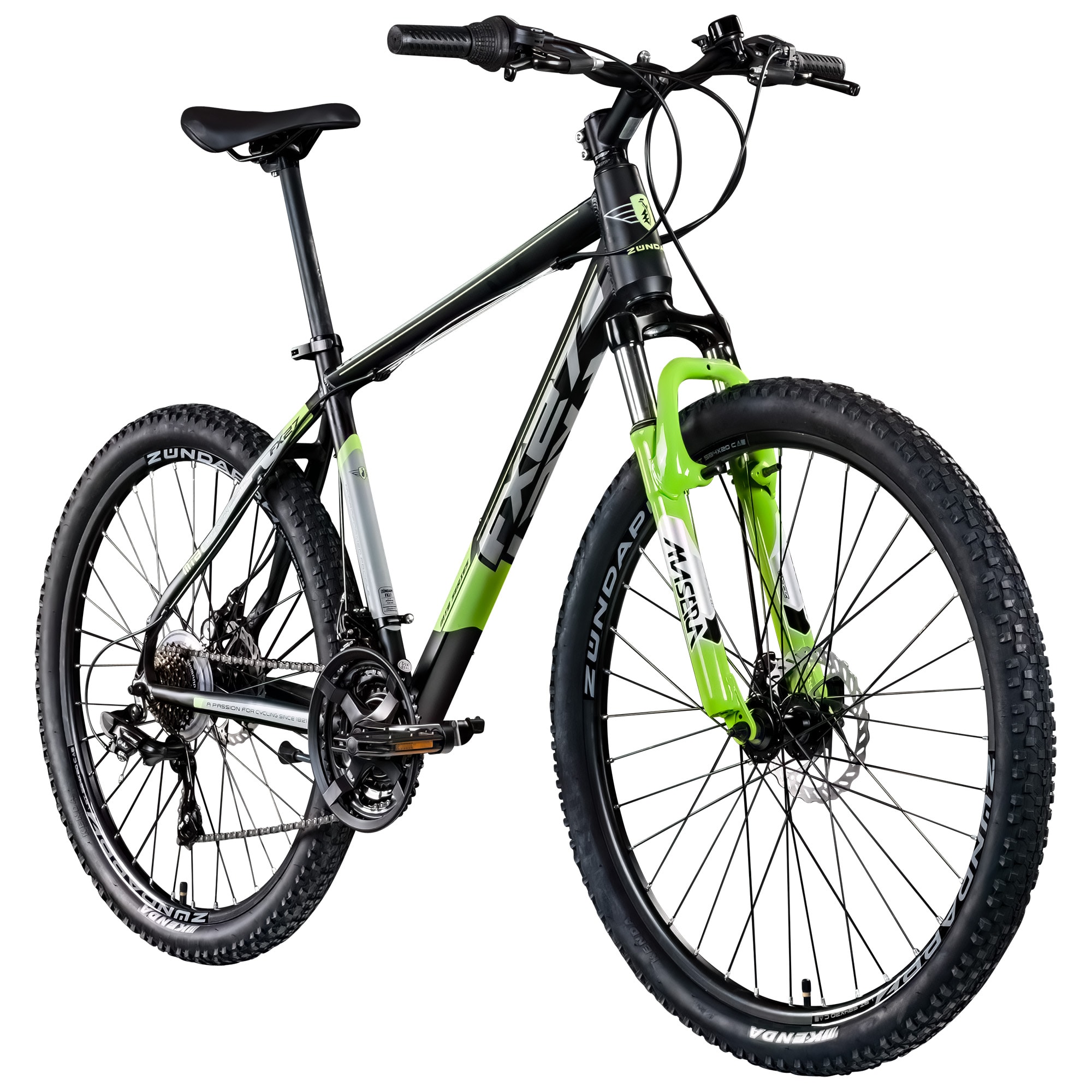 Z&uuml;ndapp FX27 Mountainbike 27,5 Zoll Hardtail 160 - 185 cm Fahrrad MTB 21 G&auml;nge 