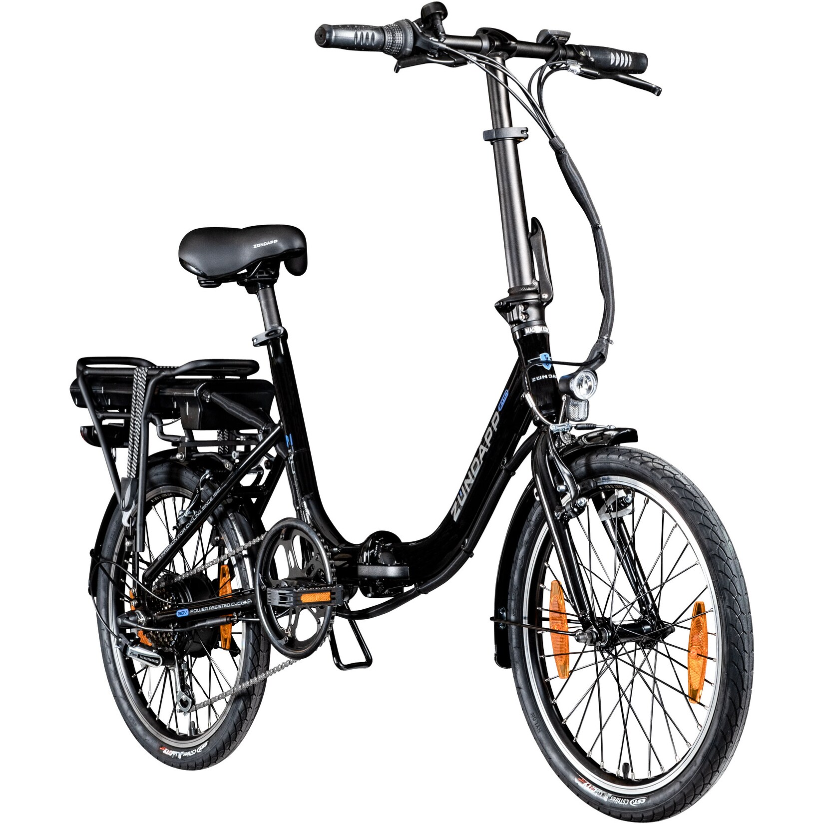 Z110 E Bike 20 Zoll E Klapprad für Damen und Herren 150 - 185 cm