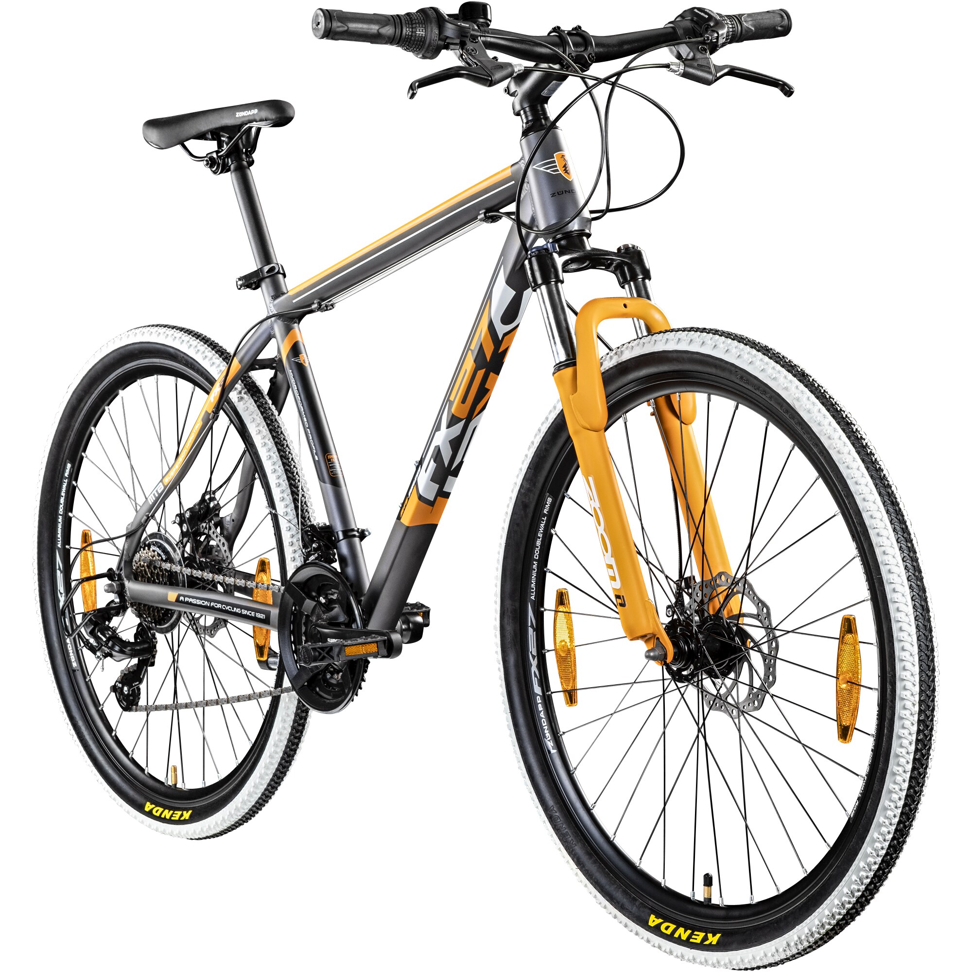 Z&uuml;ndapp FX27 Mountainbike 27,5 Zoll Hardtail 160 - 185 cm Fahrrad MTB 21 G&auml;nge 
