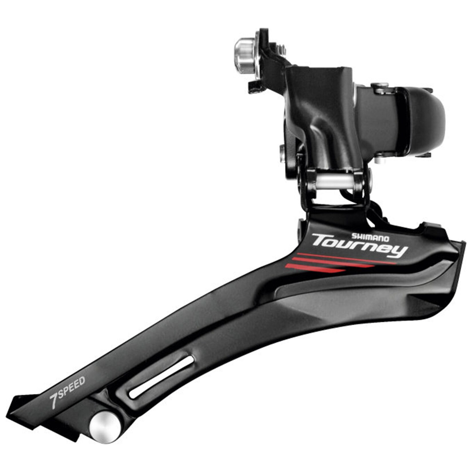 Tourney Road FD-A070 Umwerfer Down Pull Down Swing 2x7 Gang Rennrad vorne Fahrradumwerfer 61 - 66°  Frontumwerfer