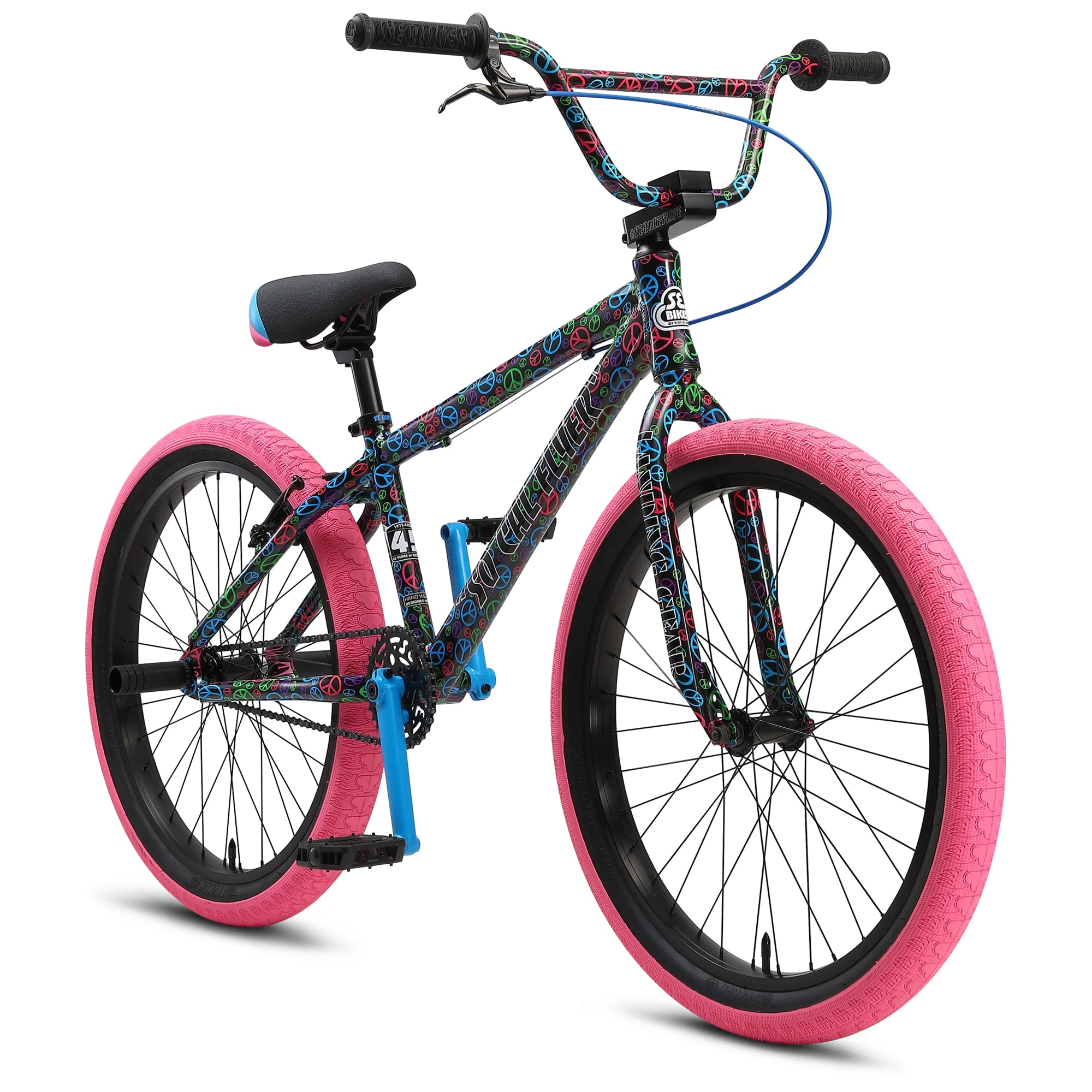 SE Bikes So Cal Flyer BMX 24 Zoll Erwachsene Jugendliche ab 160 cm Fahrrad Freestyle Rad 