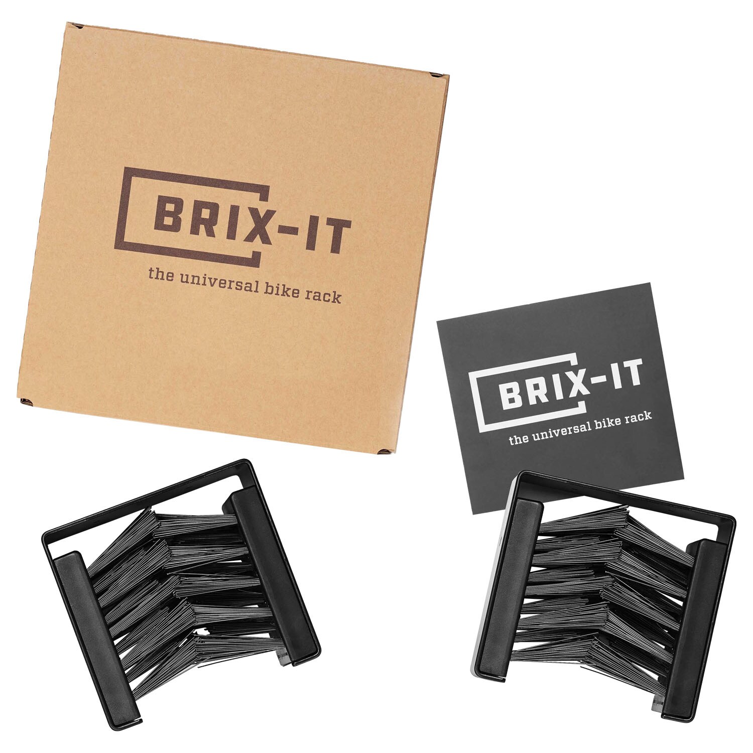 BRIX-IT Fahrrad Wandhalterung f&uuml;r Fahrr&auml;der und E Bikes Fahrradwandhalterung alle Gr&ouml;&szlig;en Fahrradhalterung Wand f&uuml;r Rennrad MTB Kinderrad 